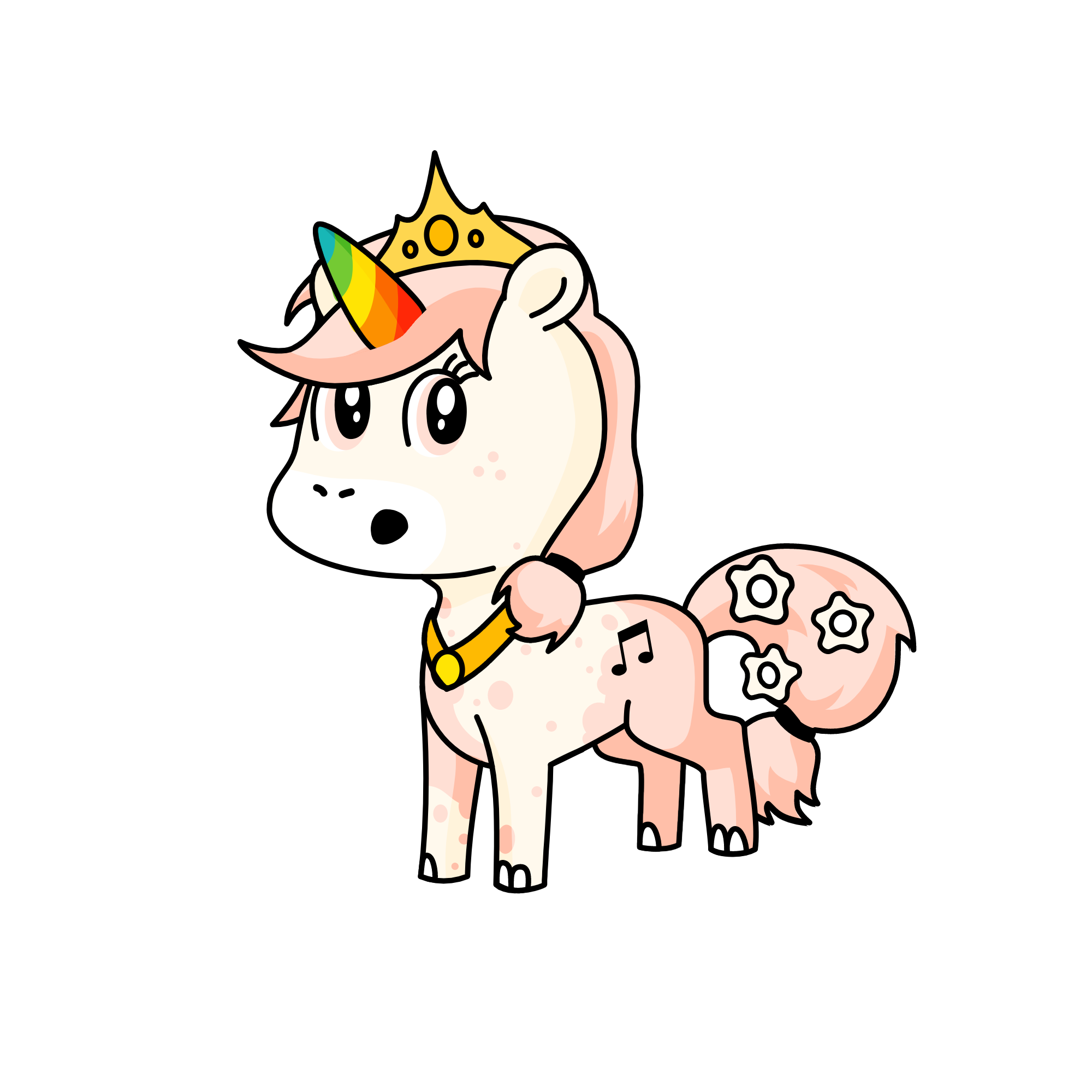 Pinkie, the unicorn