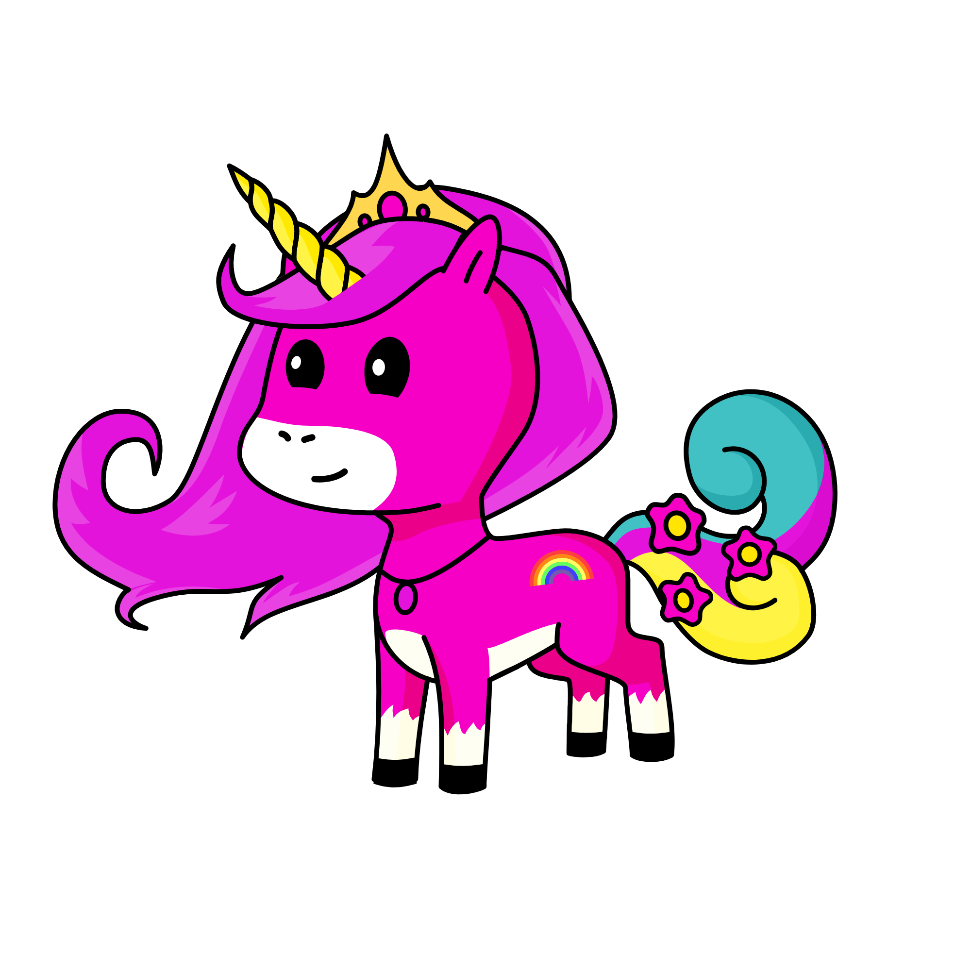 Shine, the unicorn
