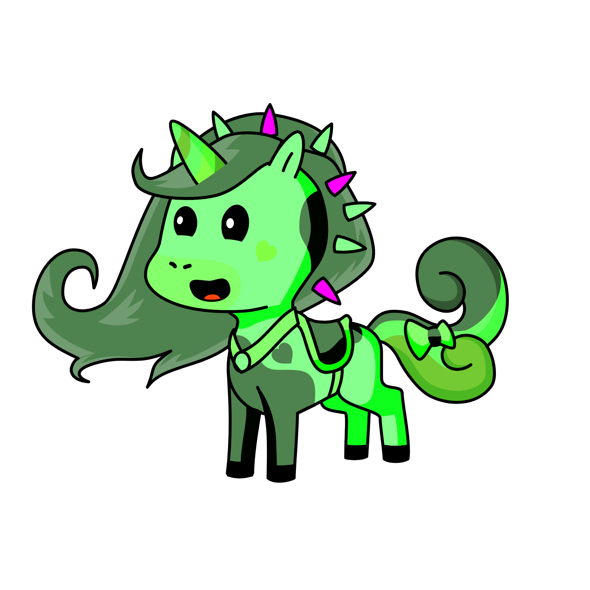 the grass unicorn, the unicorn