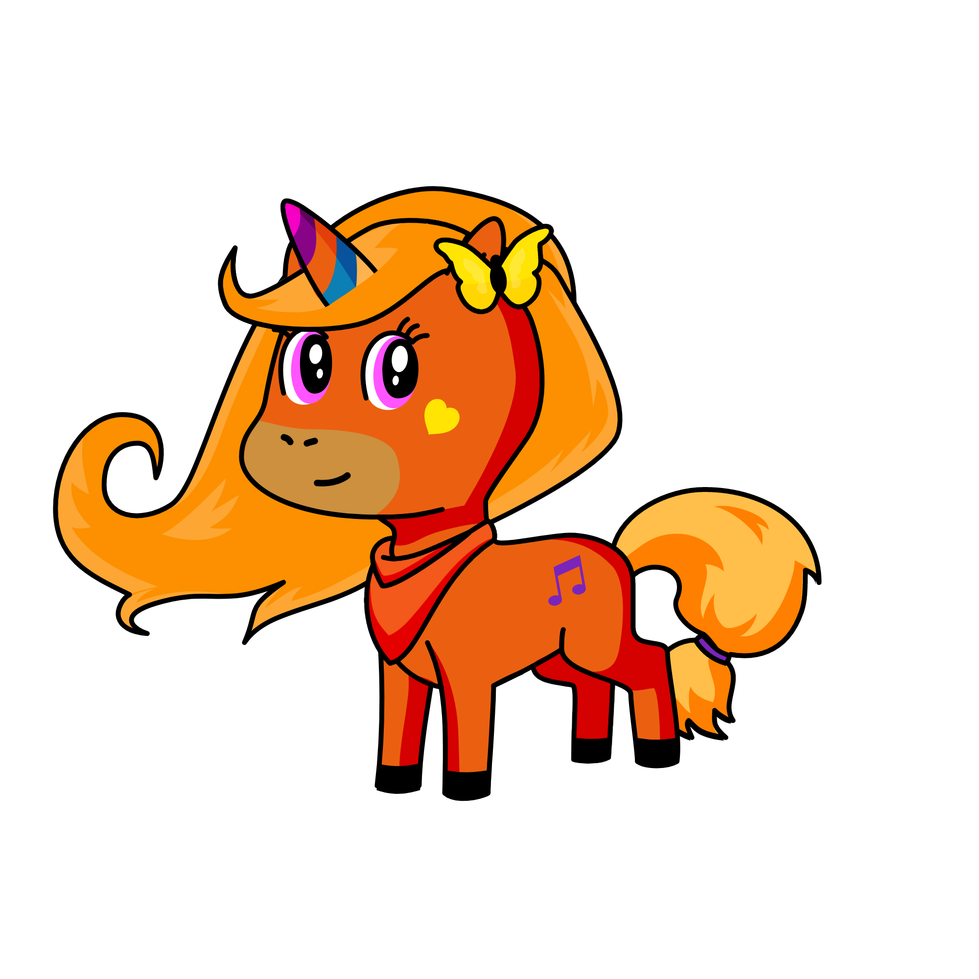 Dakota, the unicorn