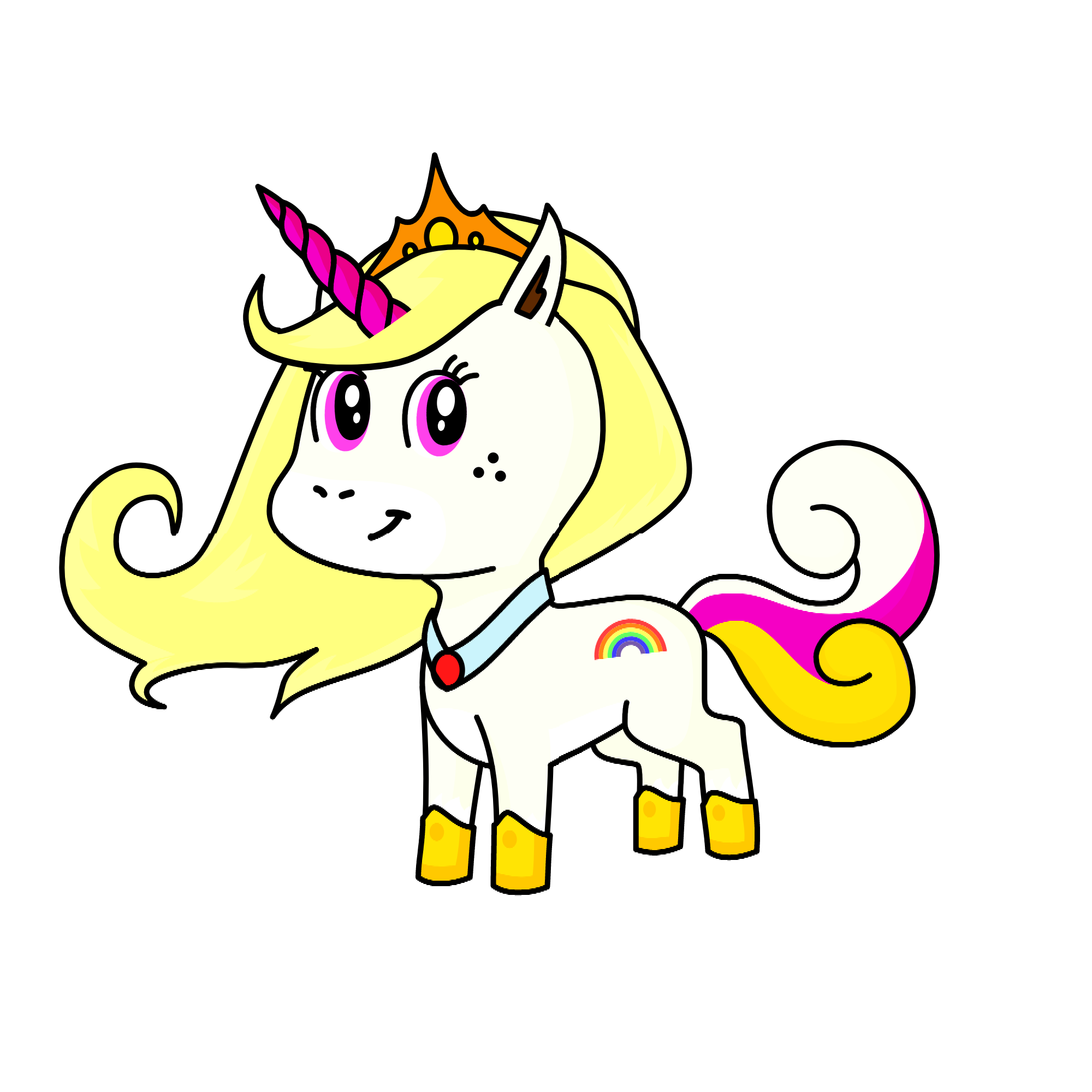 Twilight sparkles, the unicorn