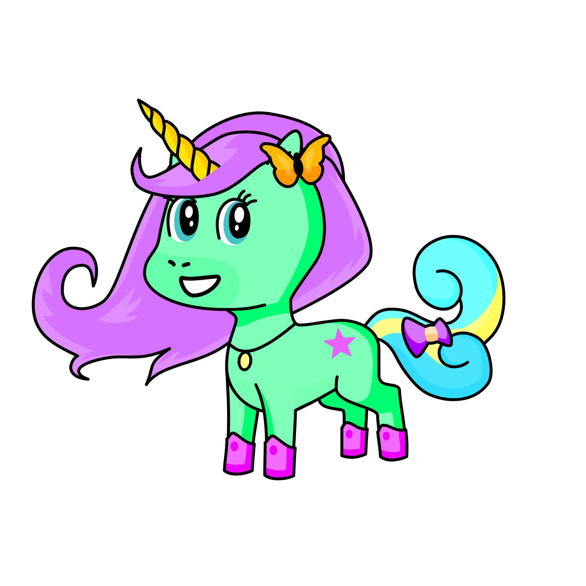 Mathecorn, the unicorn