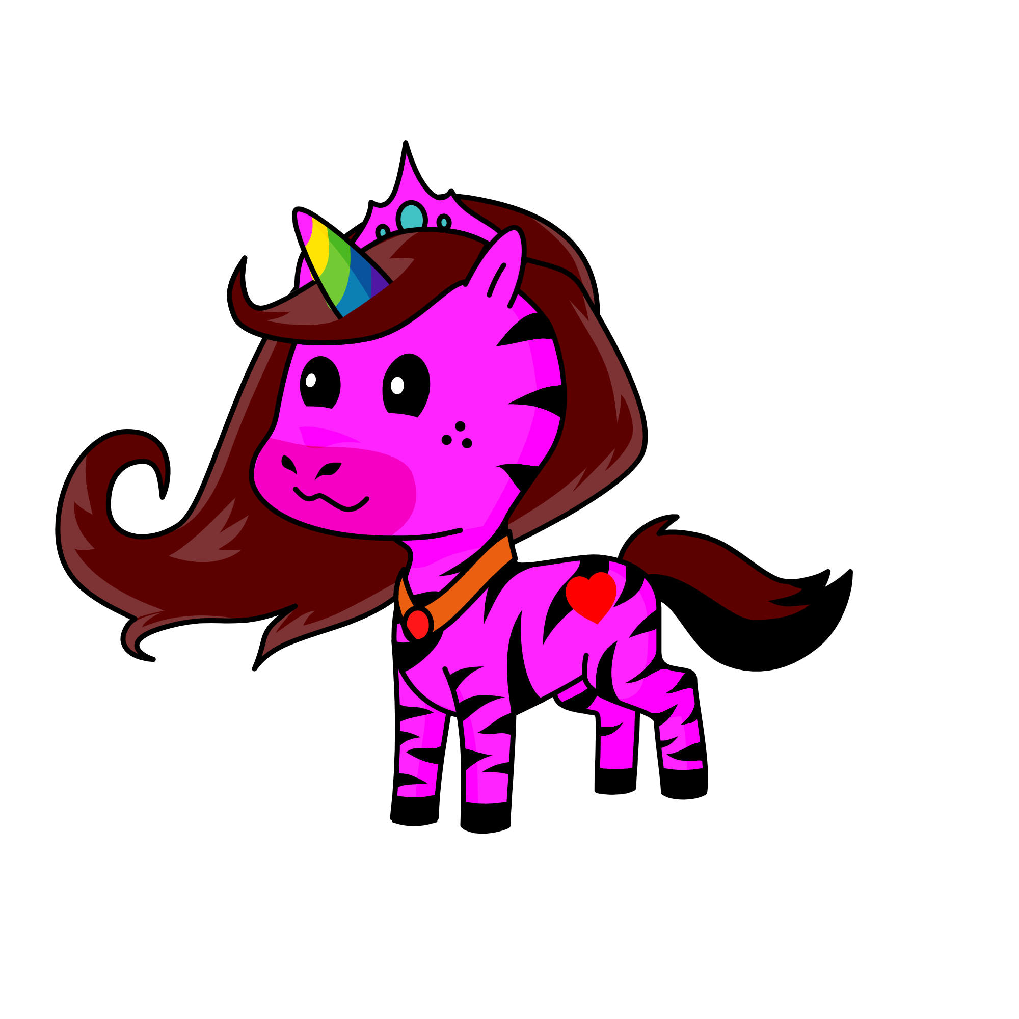 rainbow, the unicorn