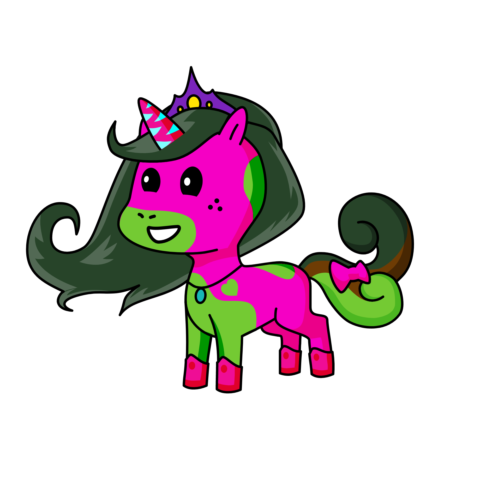 Addison( zombies 2 ), the unicorn