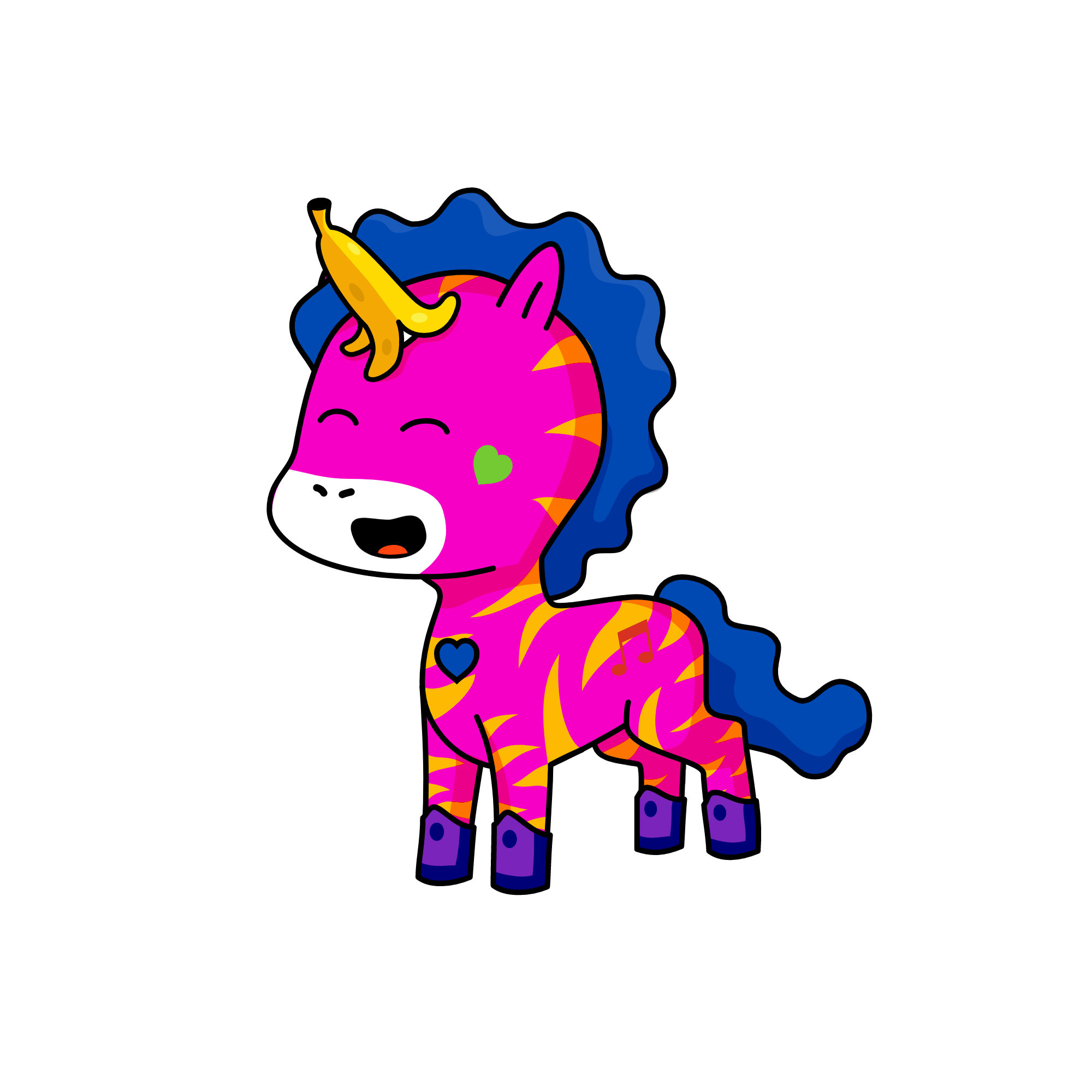 Party Animal , the unicorn