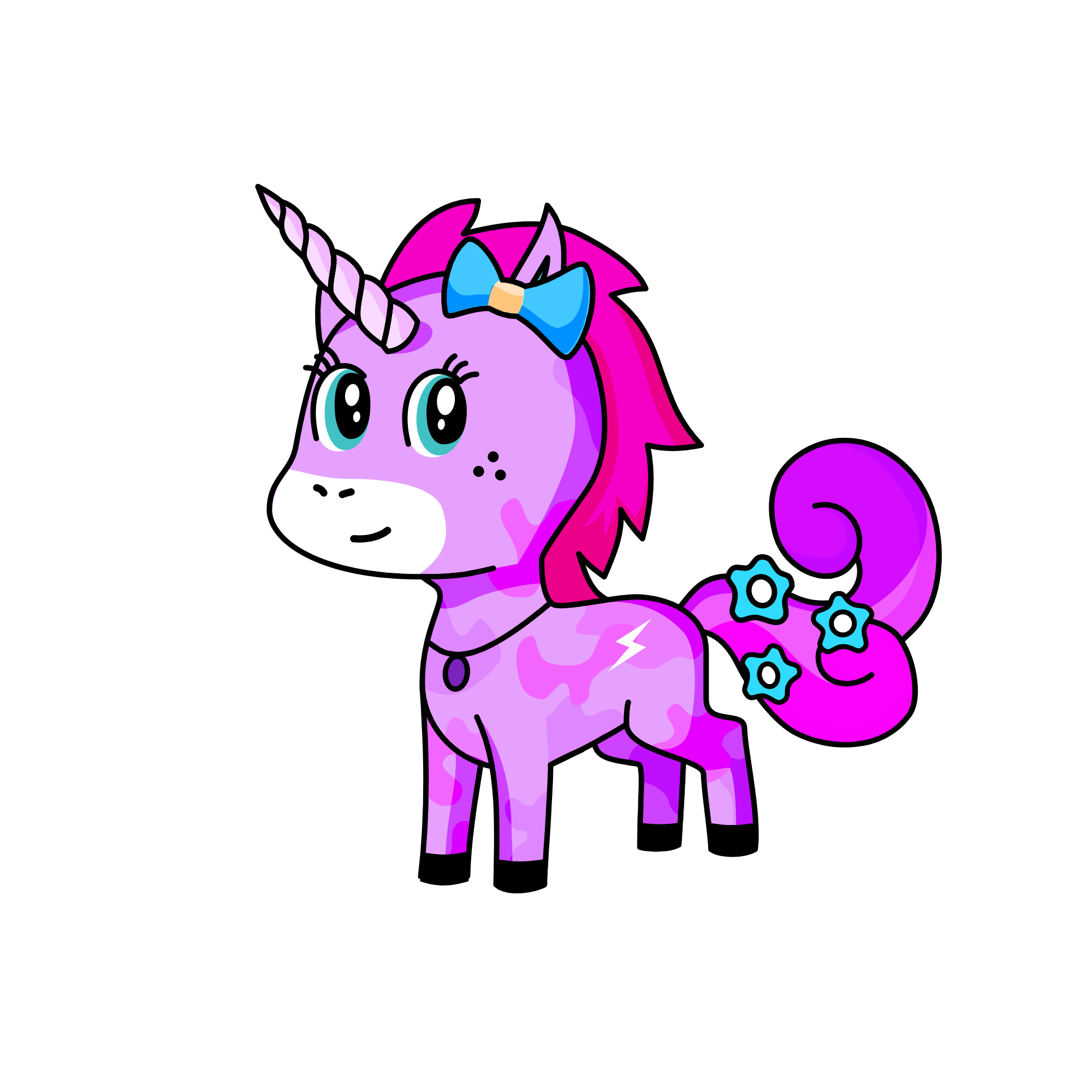 Sweetie, the unicorn
