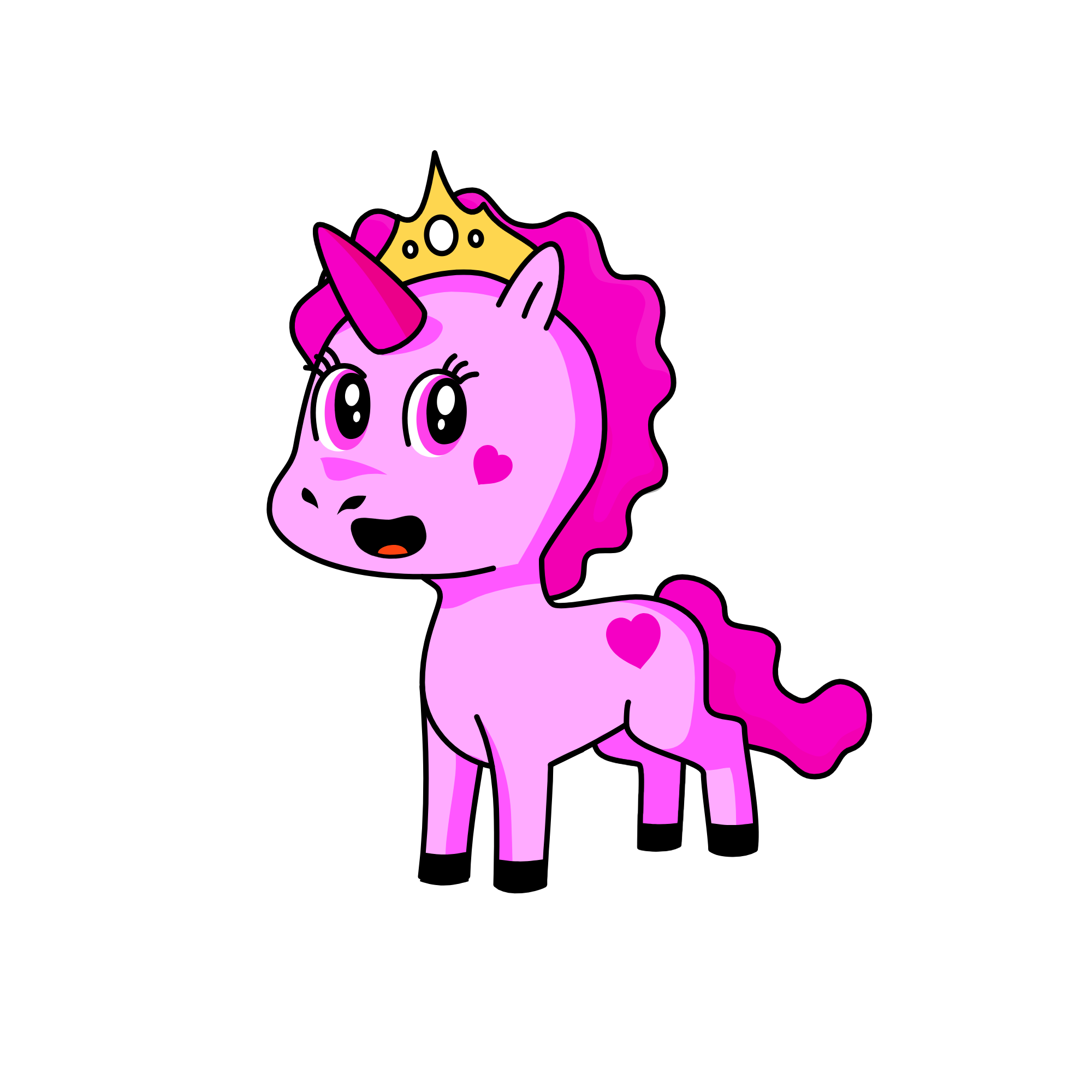 Pinky Pie :>, the unicorn