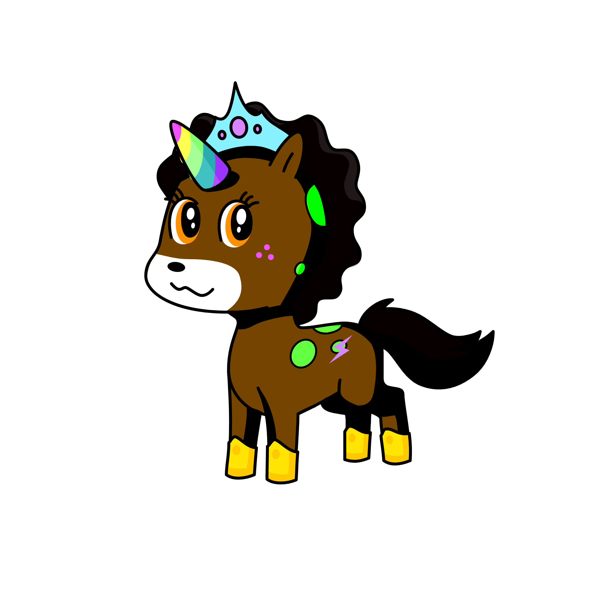 Quin, the unicorn
