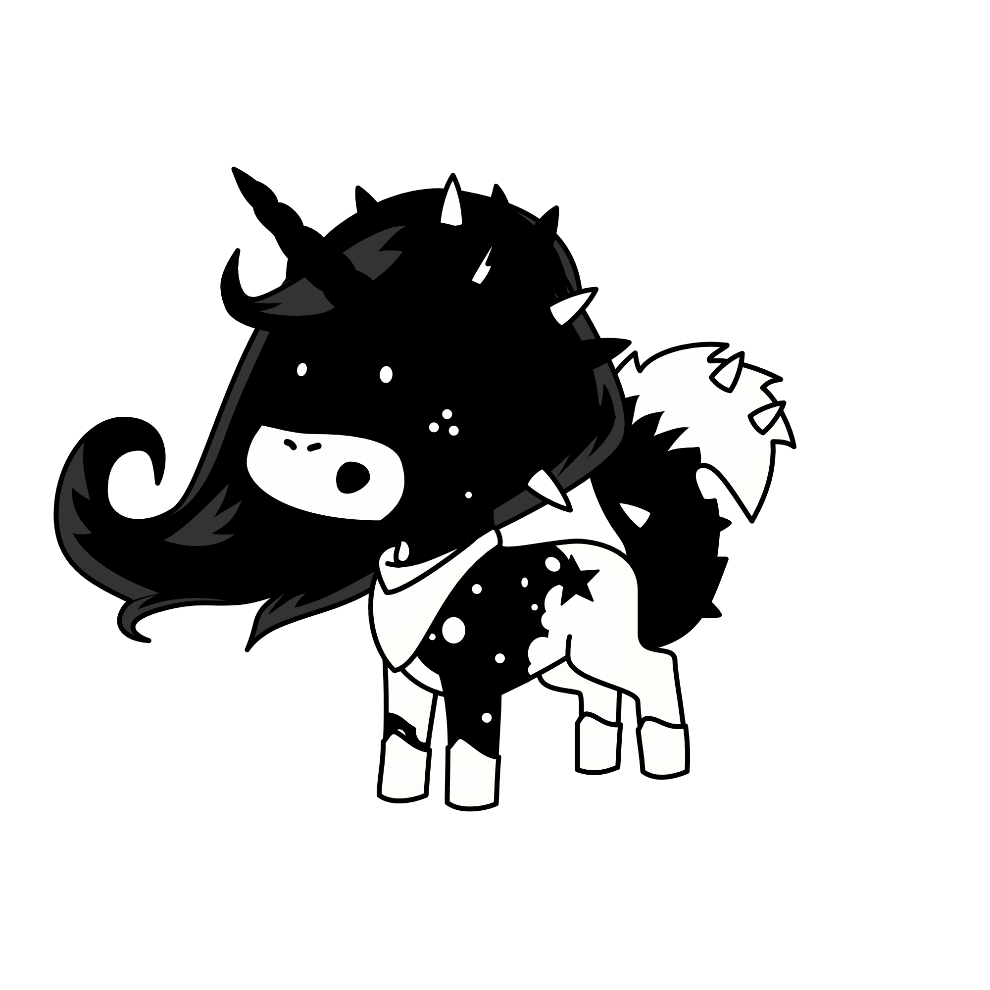 black fire, the unicorn