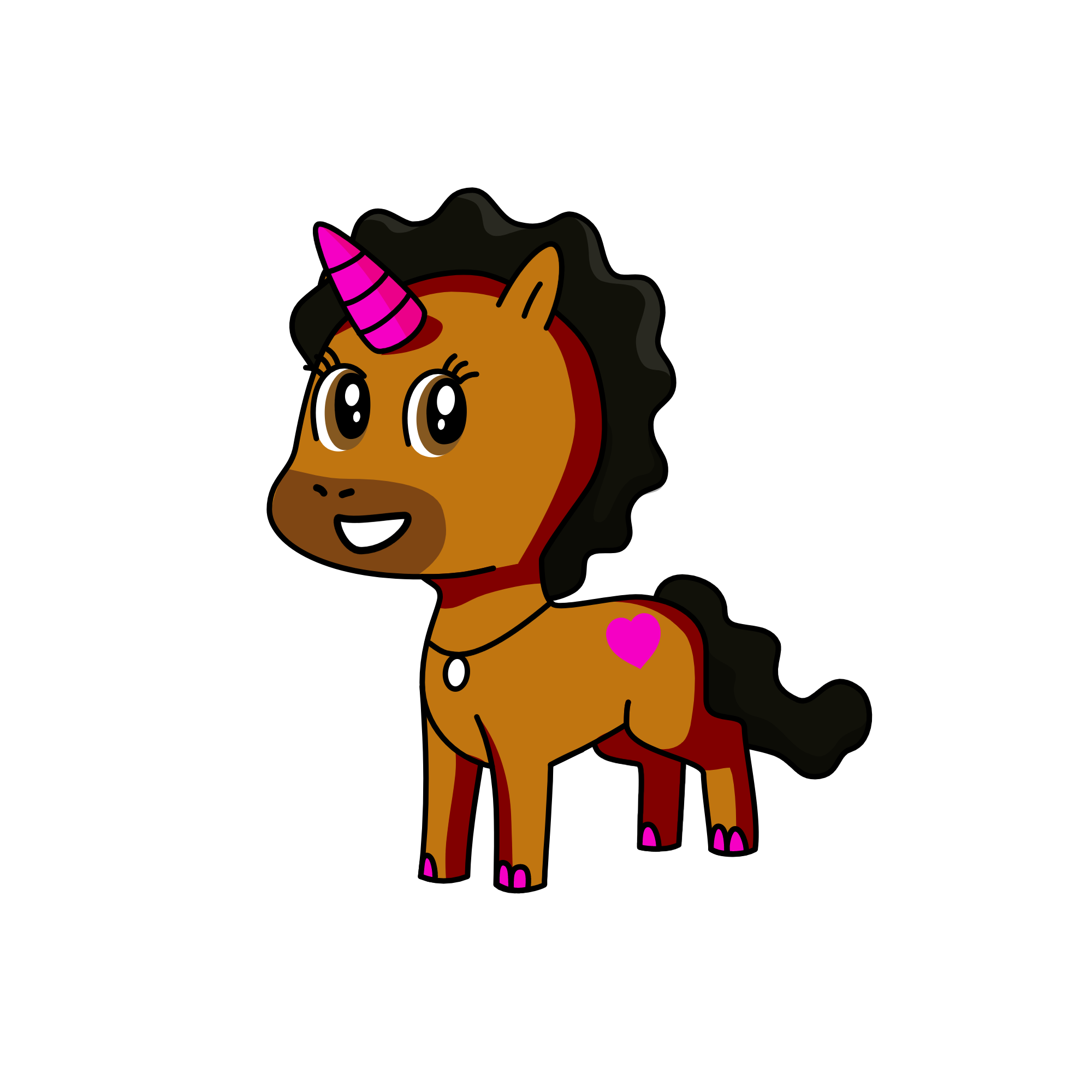 Black Girl Magic / Black lives matter, the unicorn