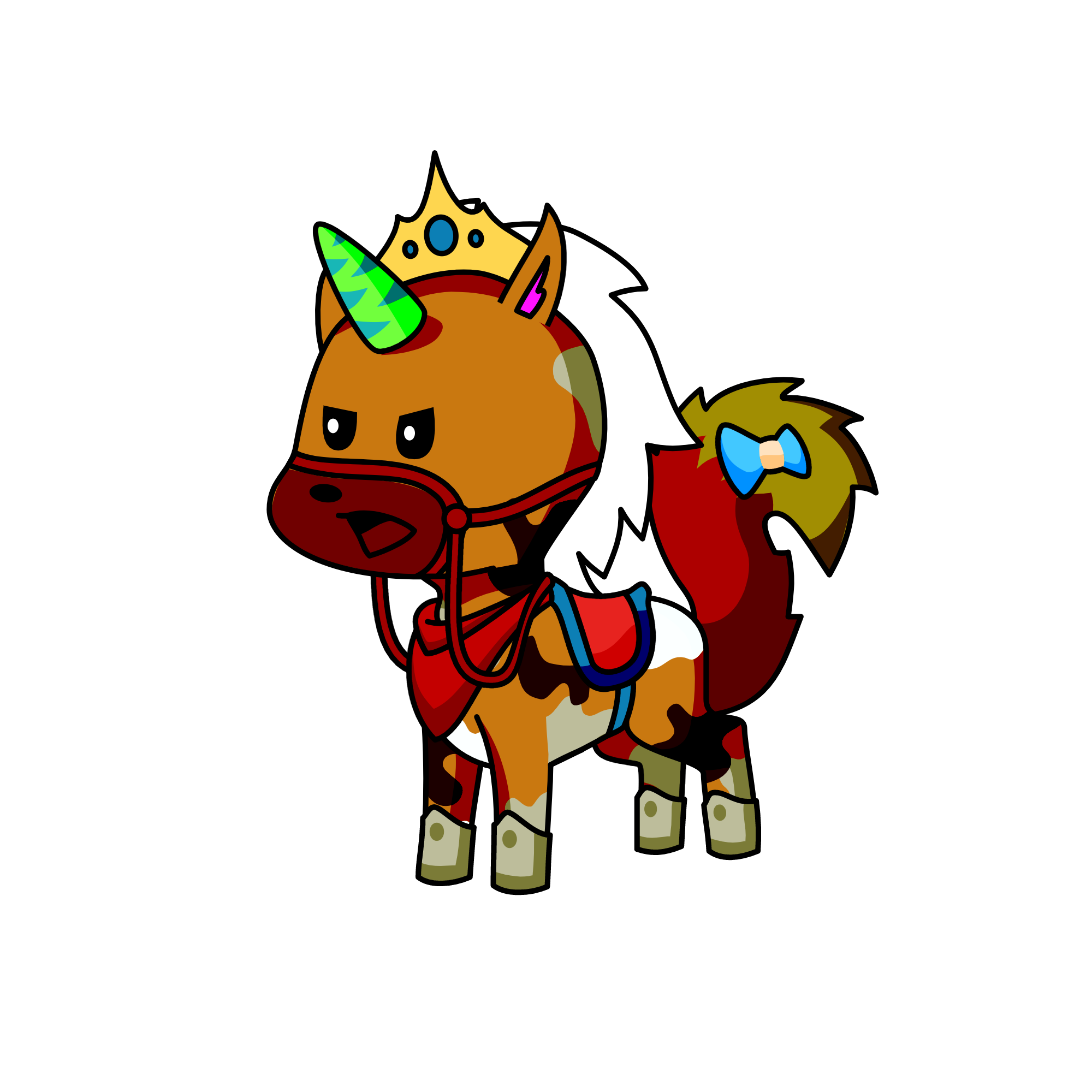 Galler, the unicorn