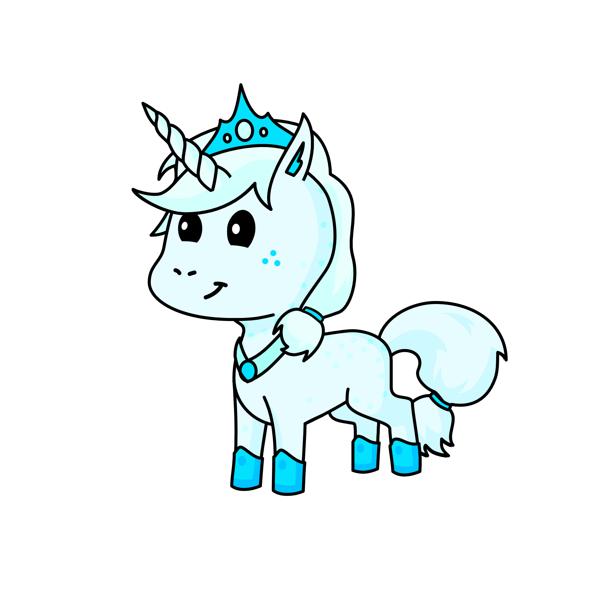 princess wintersparkle, the unicorn