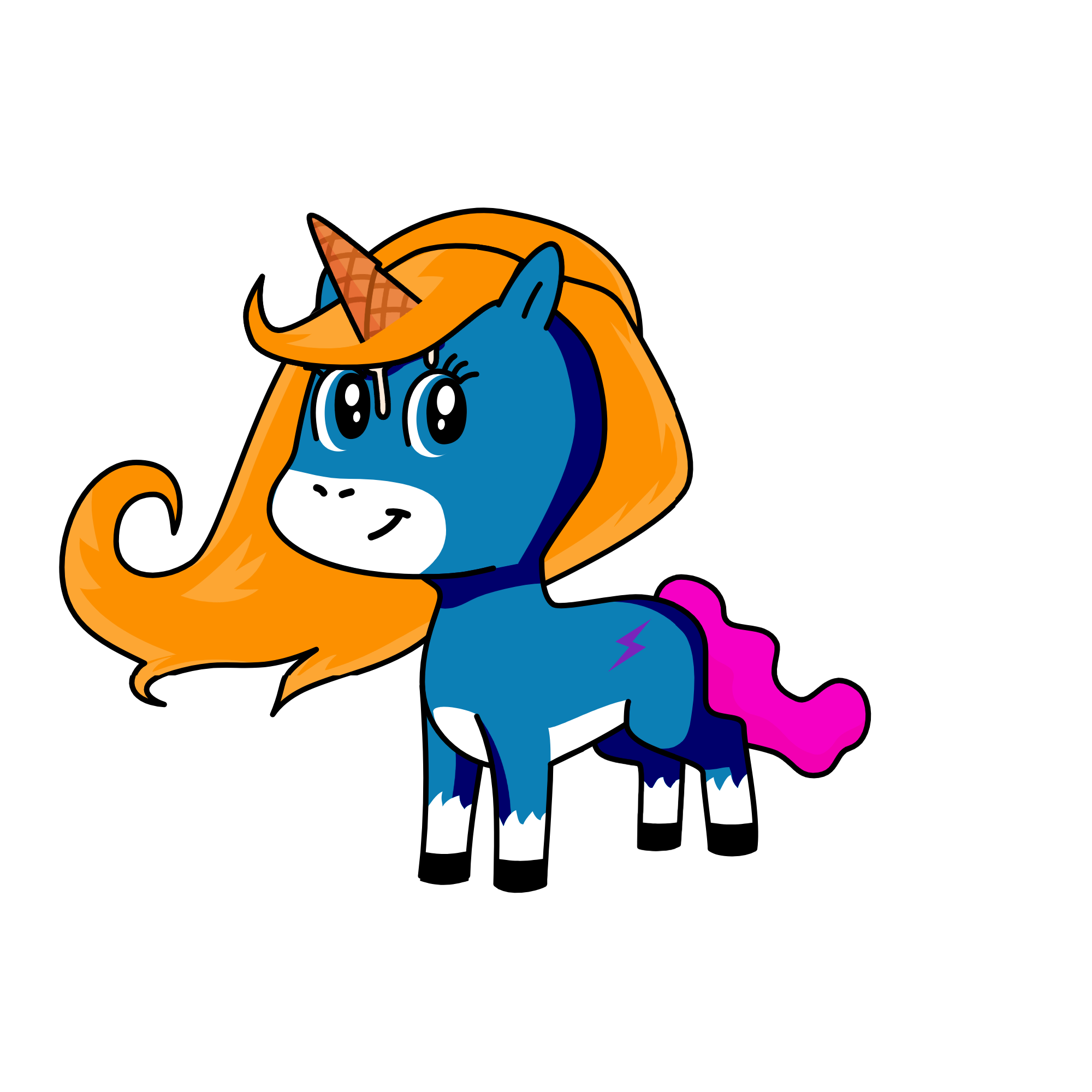 poop, the unicorn