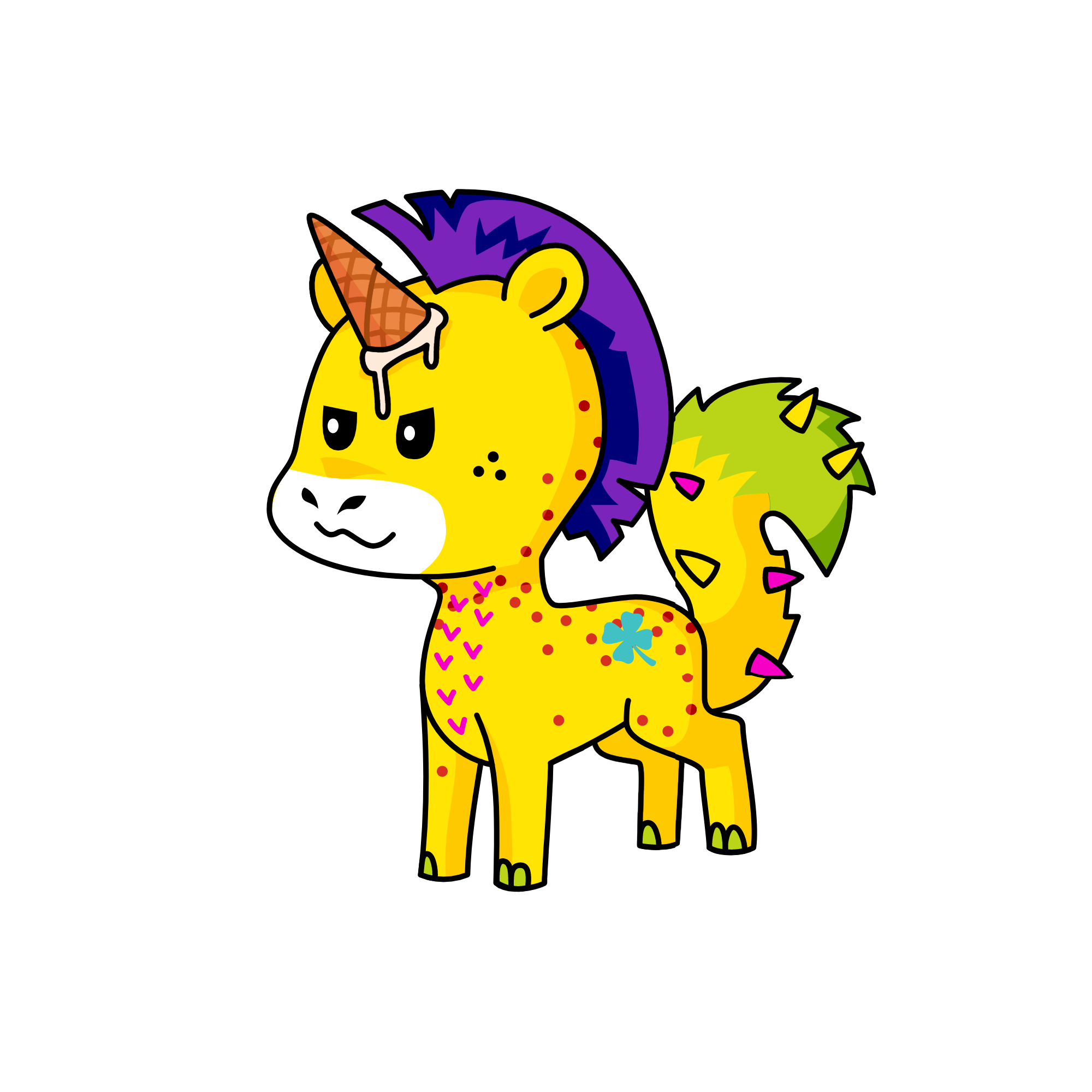 poop, the unicorn