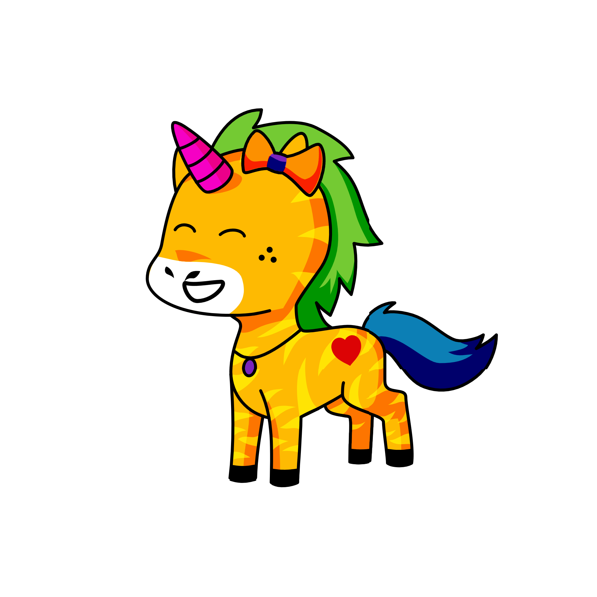 p, the unicorn