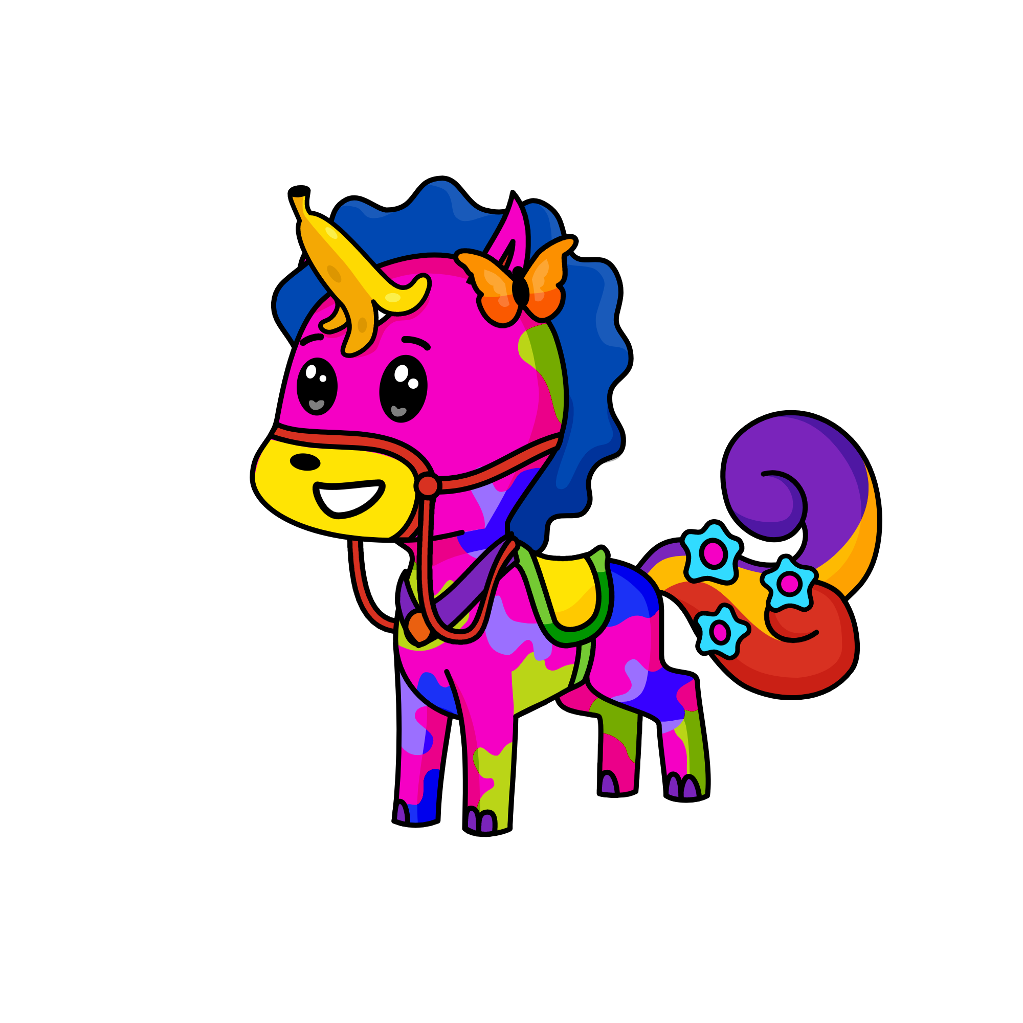 crazy corn, the unicorn