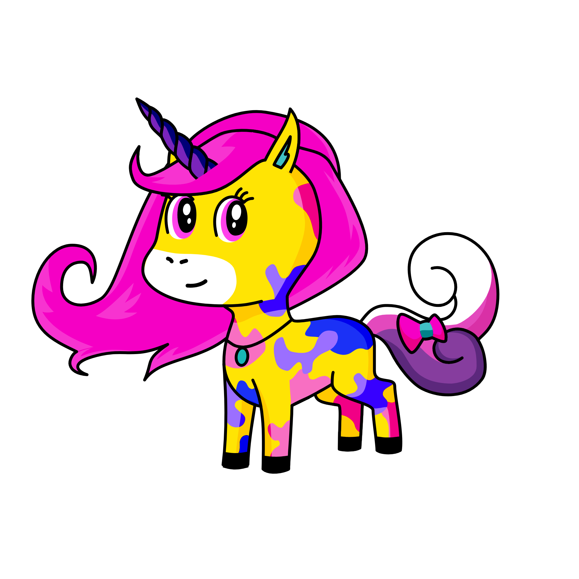 angel unicorn, the unicorn