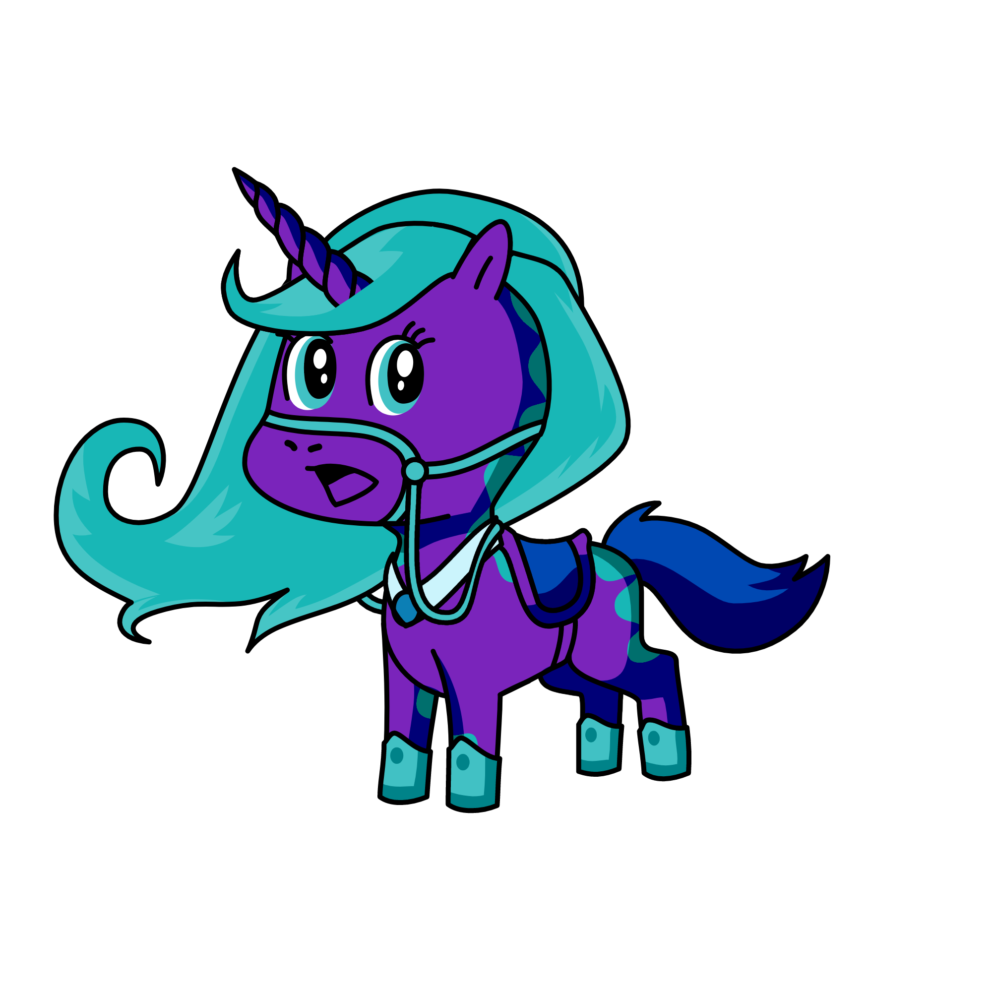 hi, the unicorn