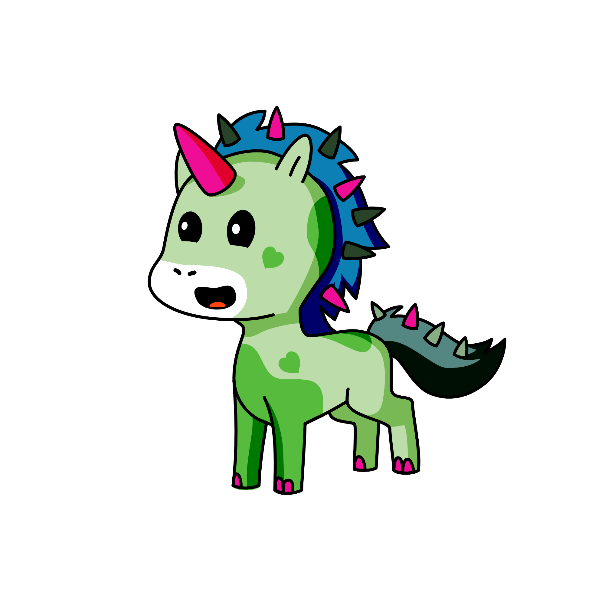 Sky, the unicorn