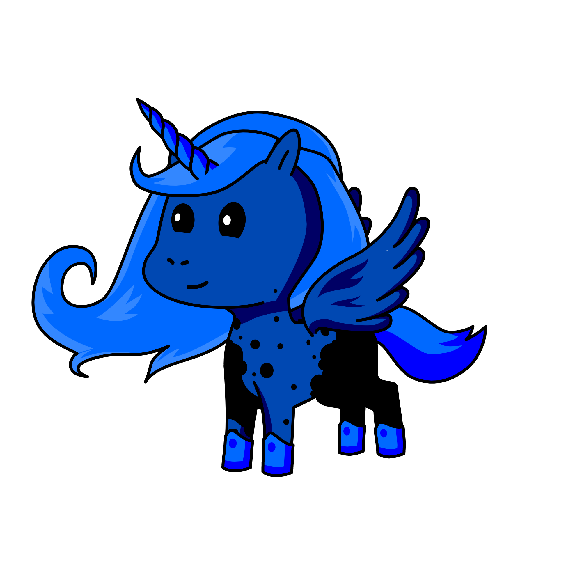 luna, the unicorn