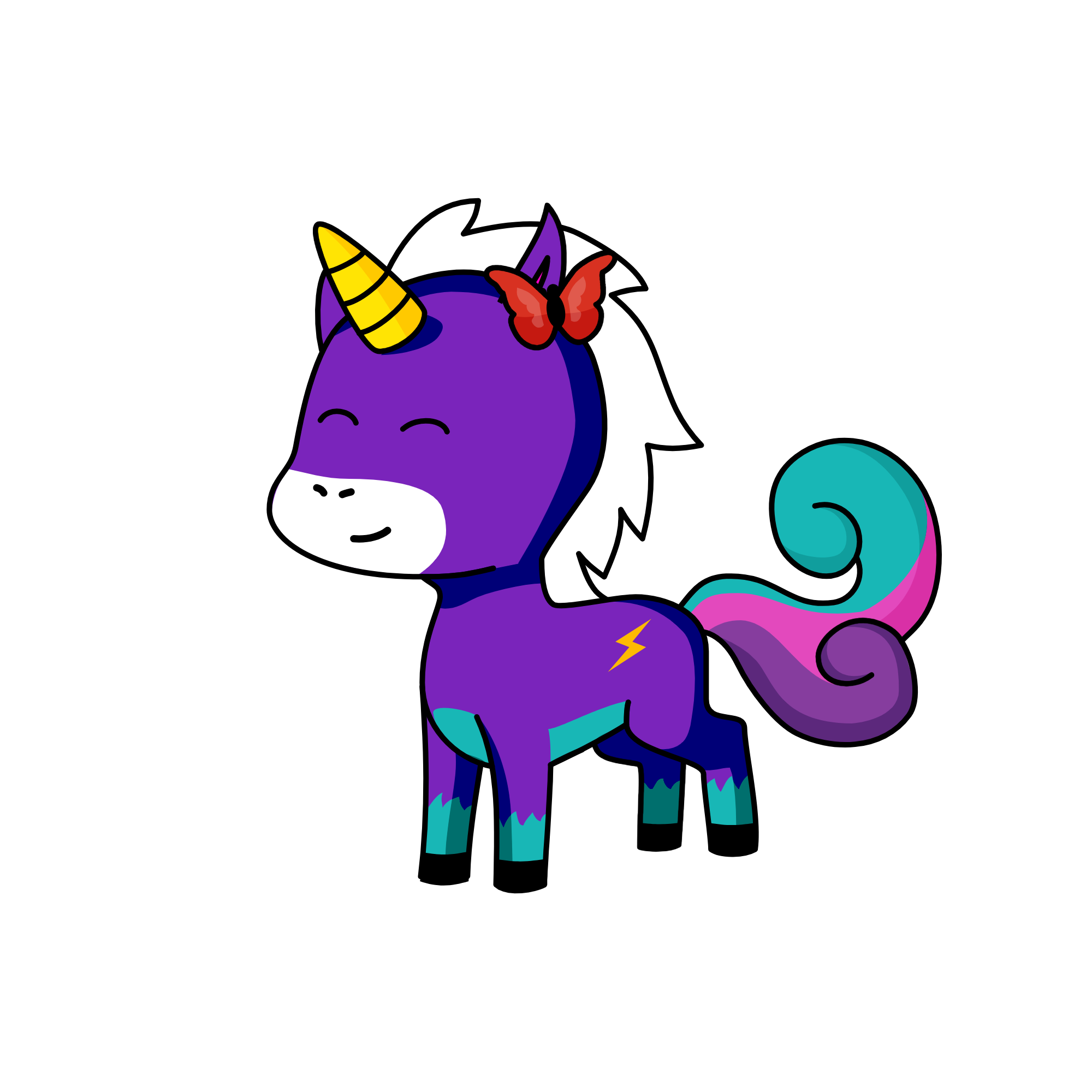 sparkles, the unicorn