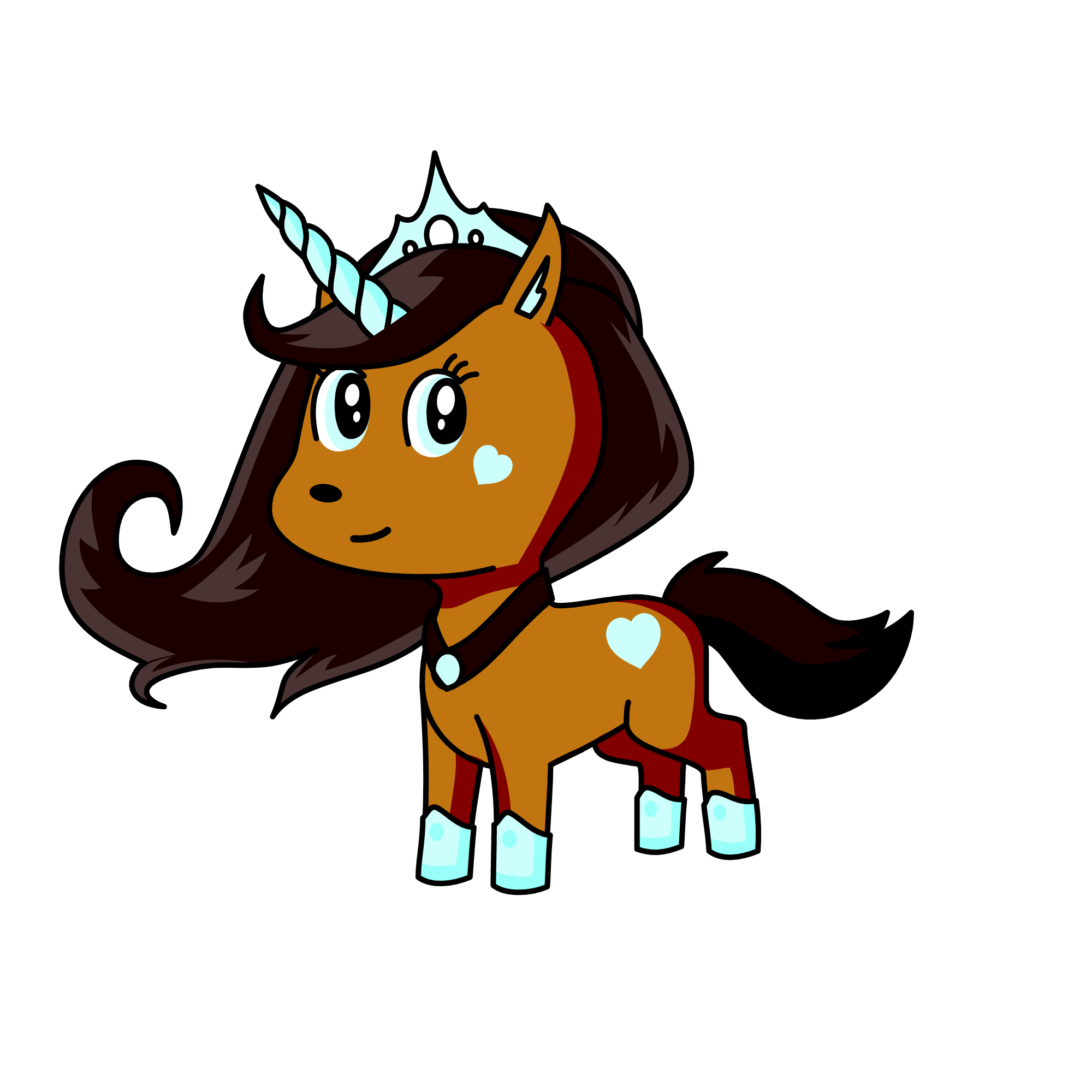 Cornelia, the unicorn