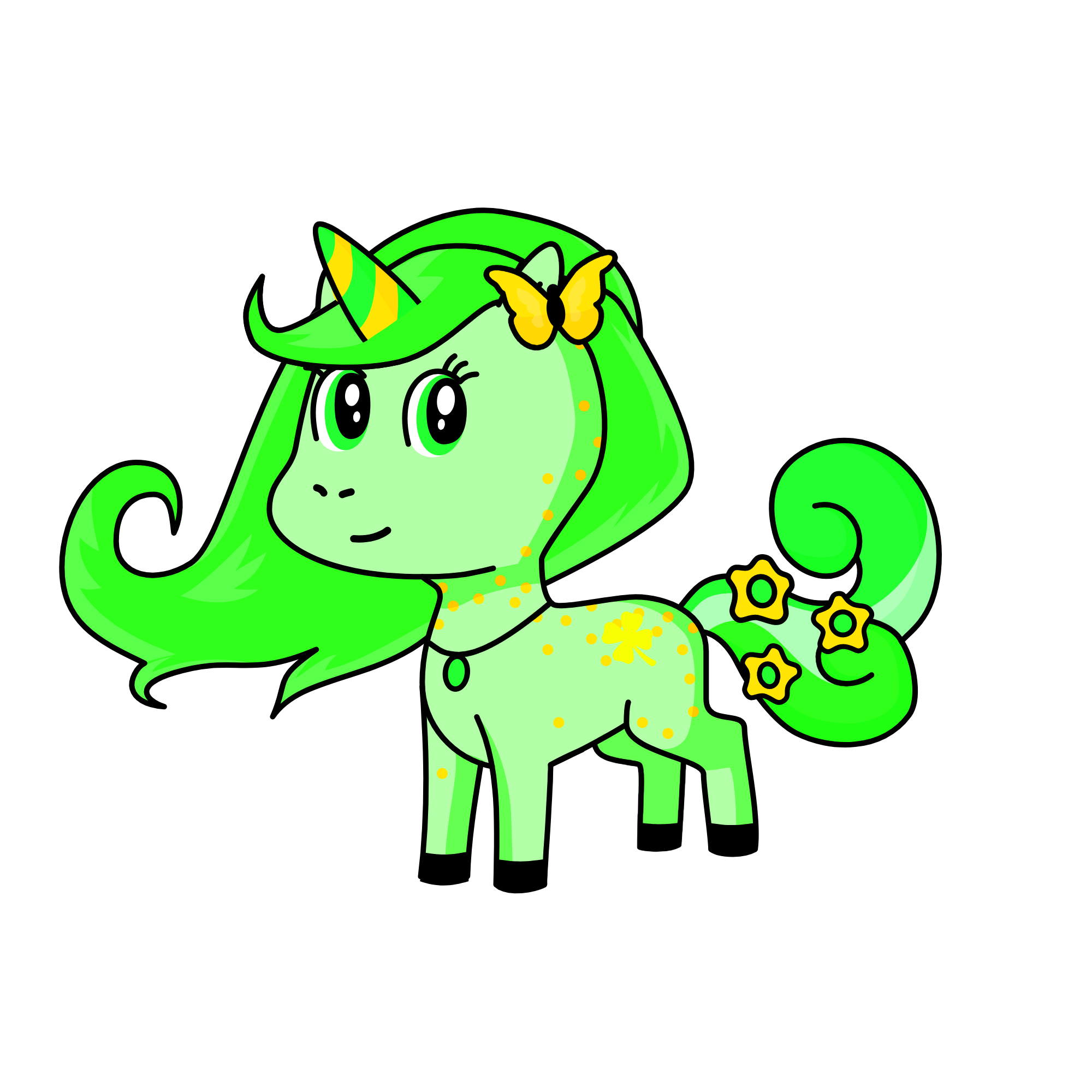 goldina, the unicorn
