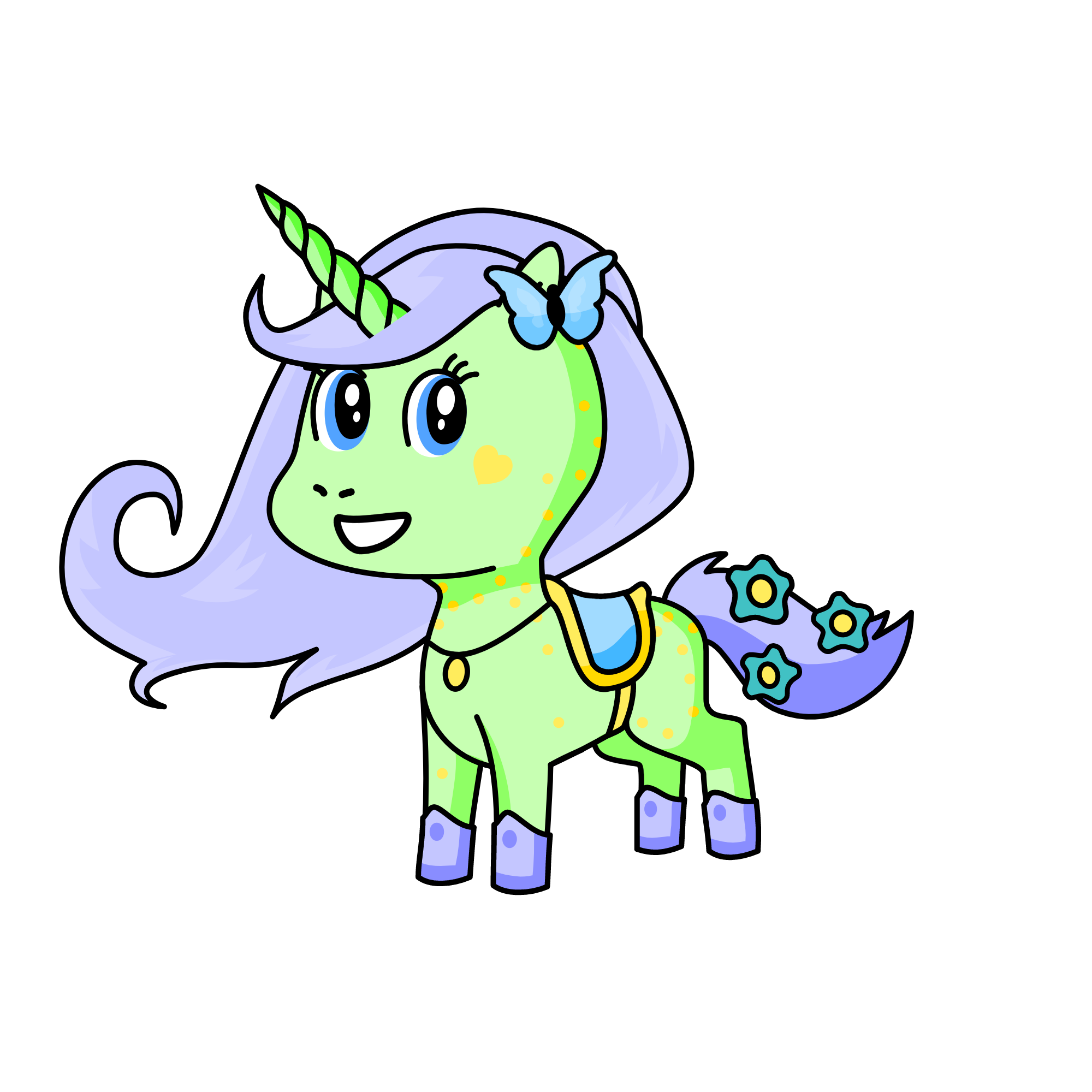 lilac, the unicorn