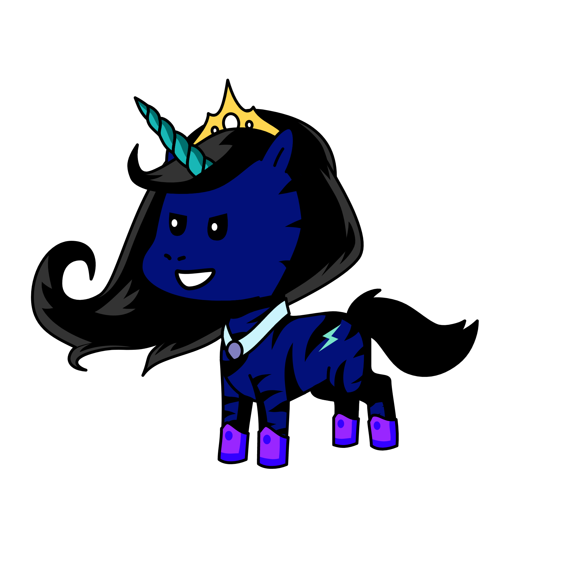 bella, the unicorn