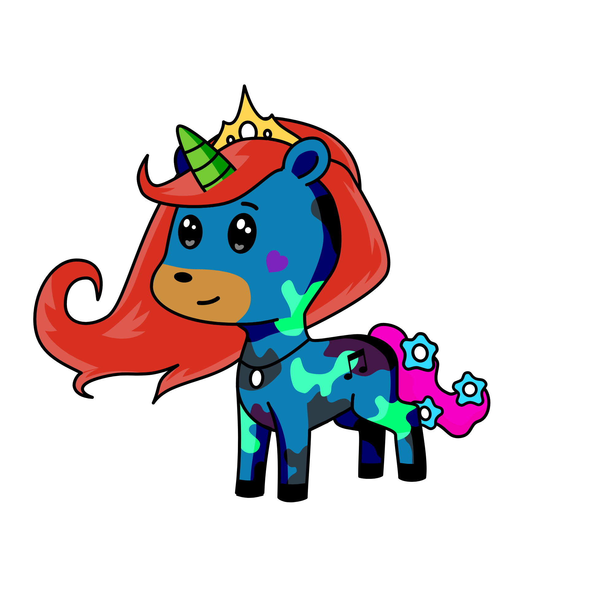Shadow, the unicorn