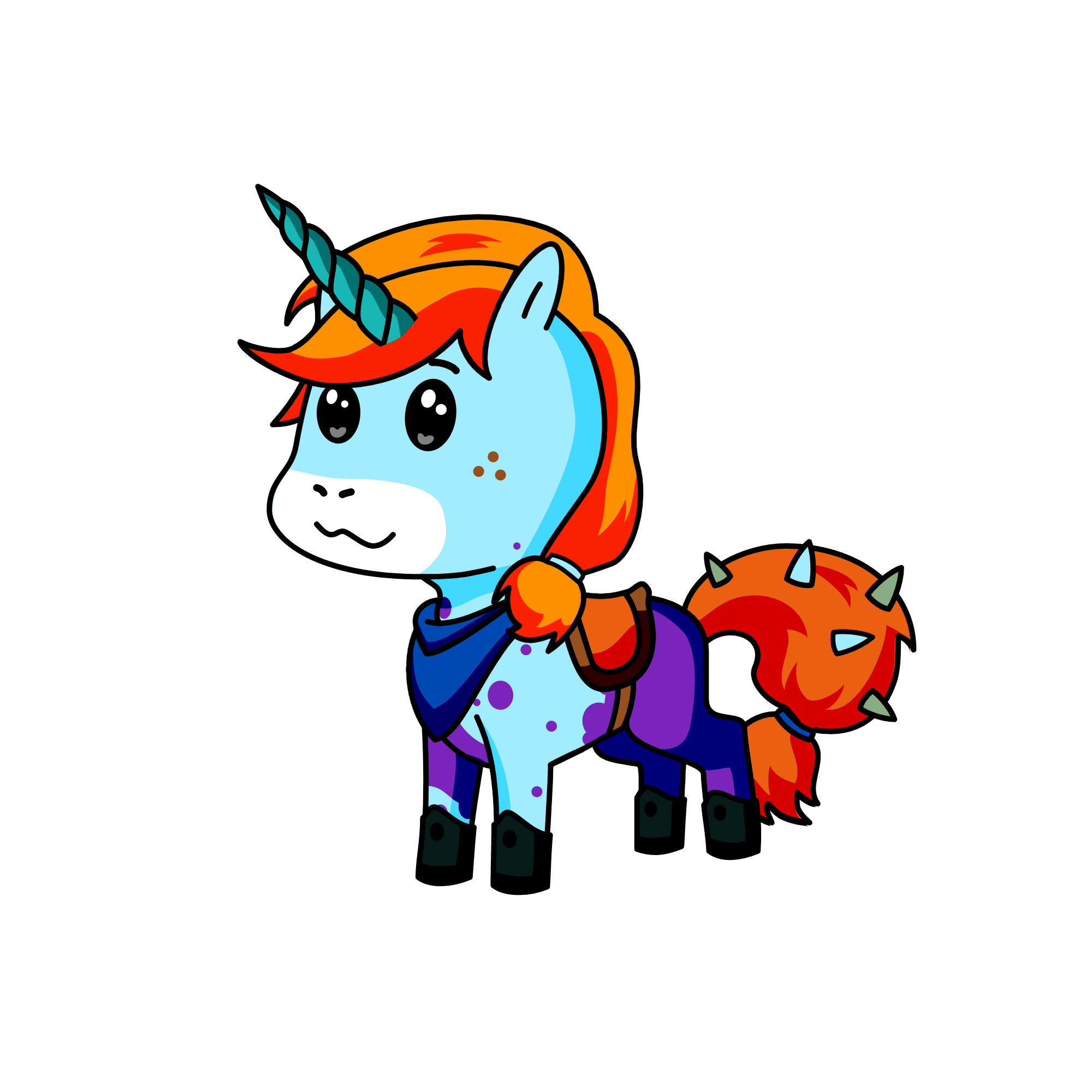 Vixen, the unicorn