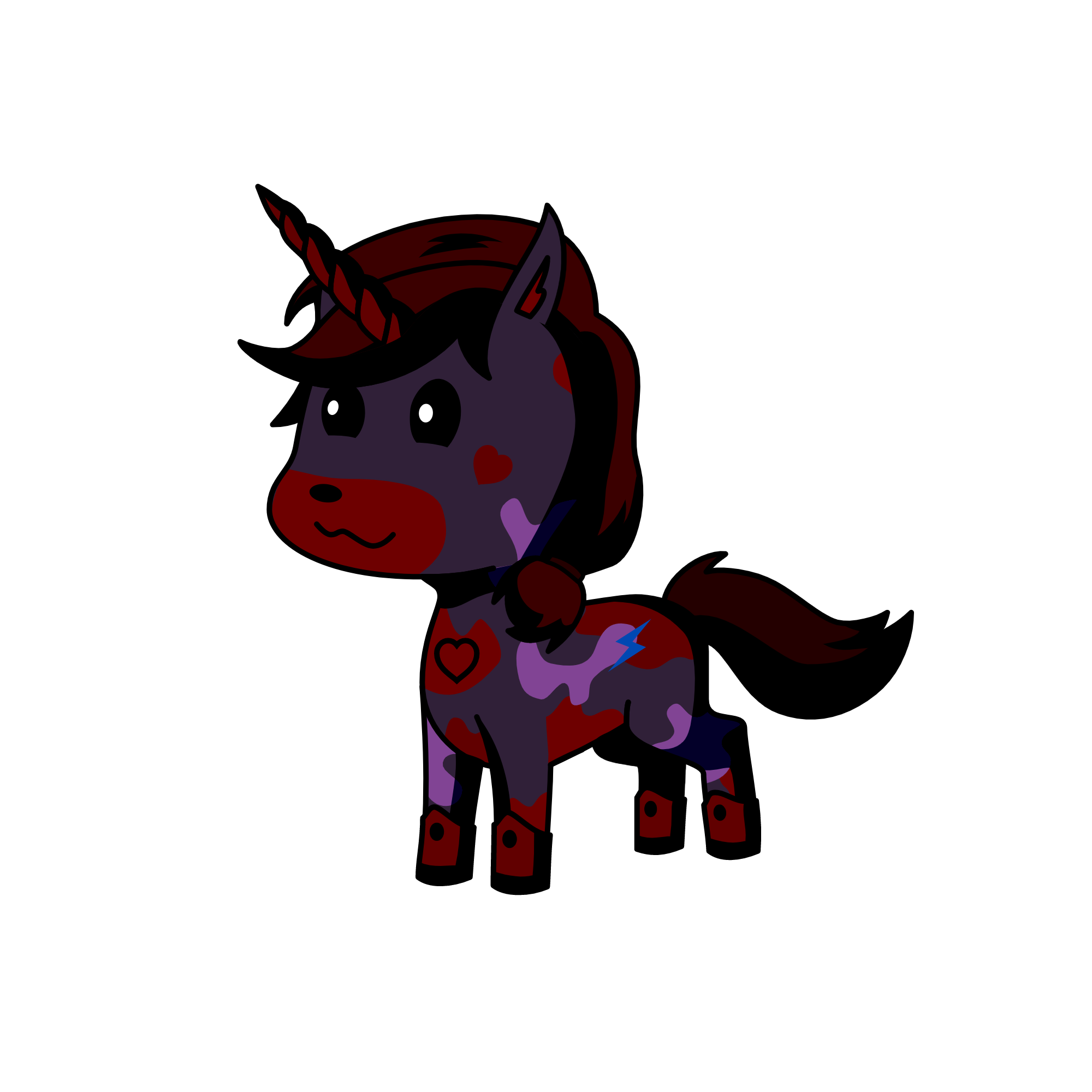 moody, the unicorn
