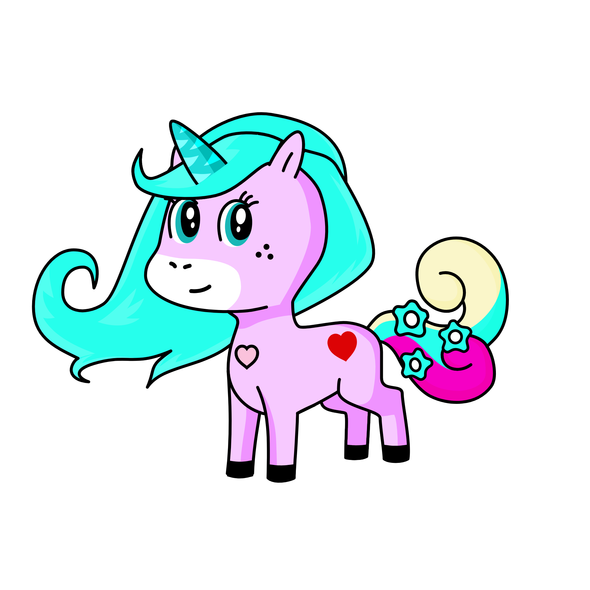 Breanna, the unicorn
