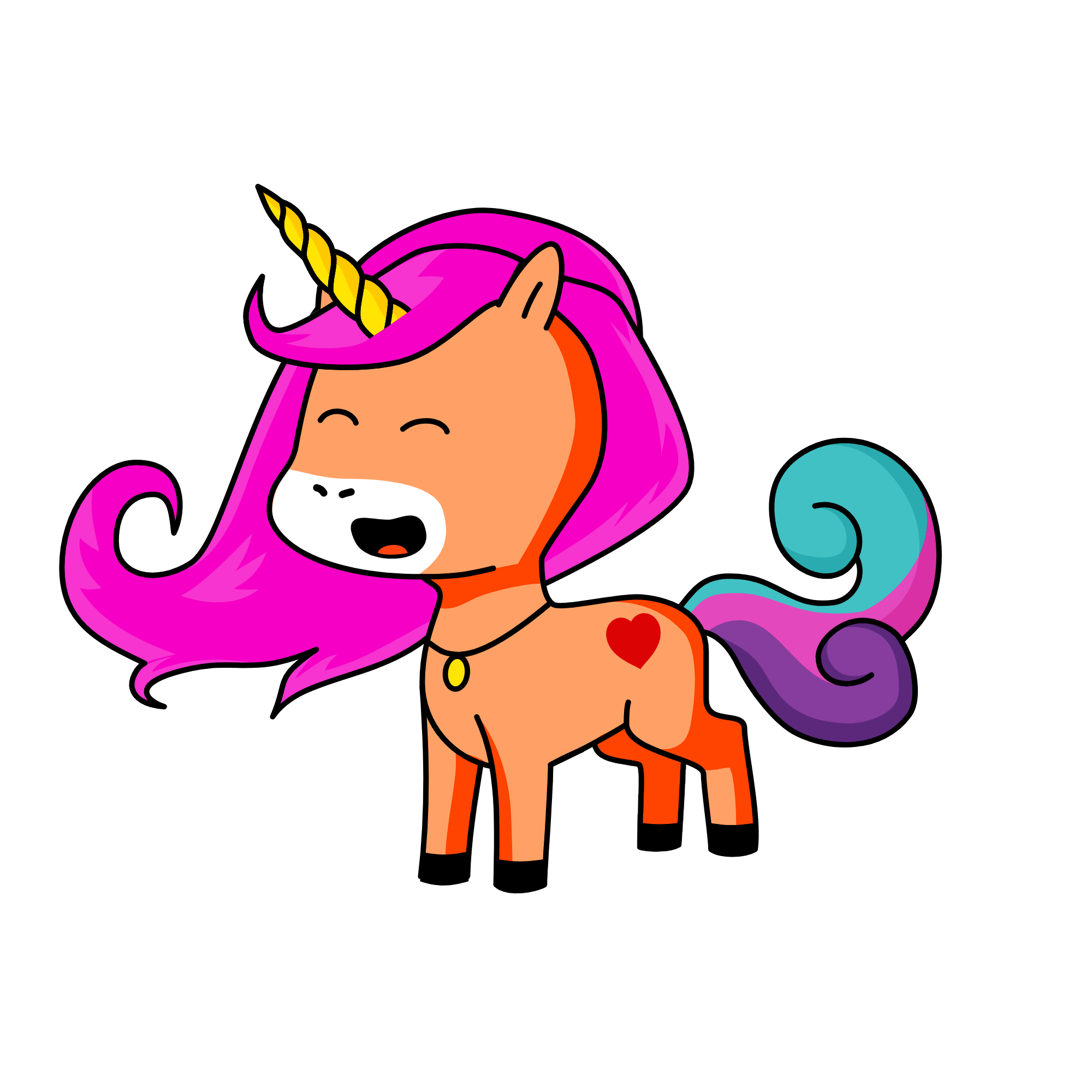 Harper, the unicorn