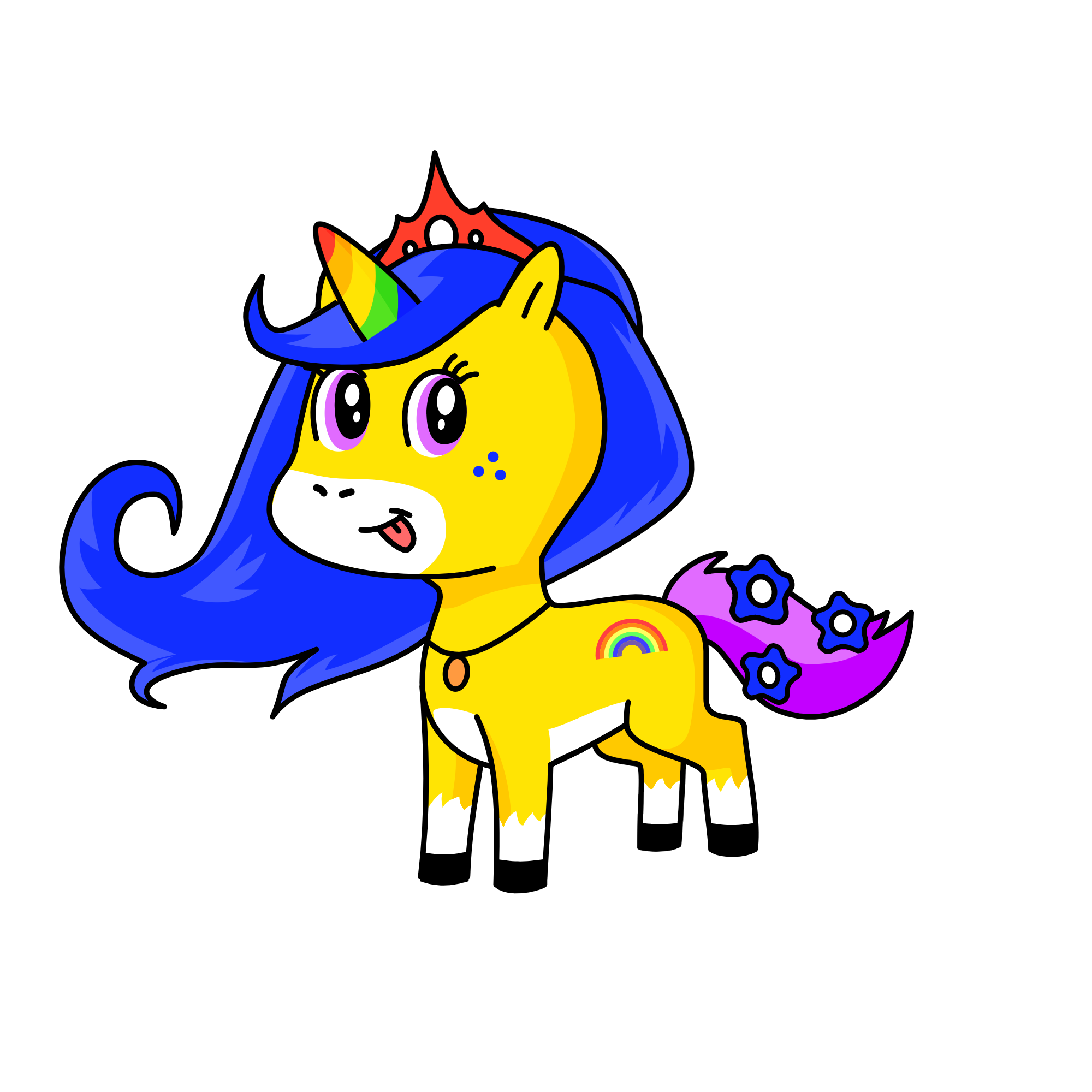 Twinkle pearl, the unicorn