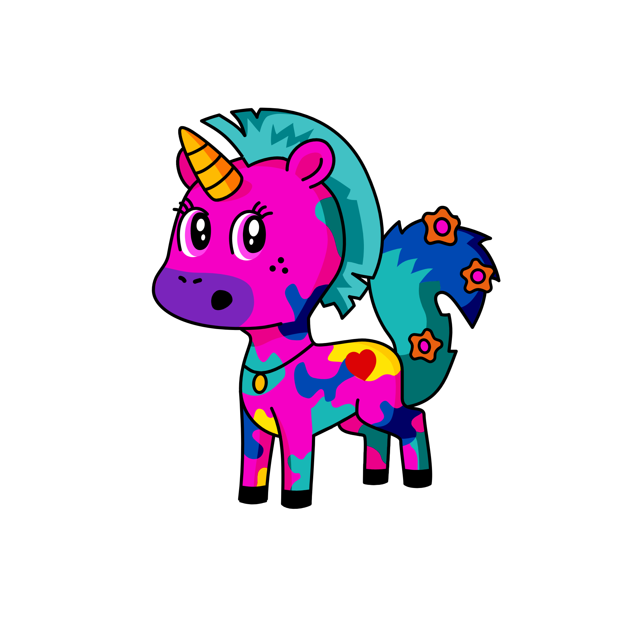 jj, the unicorn