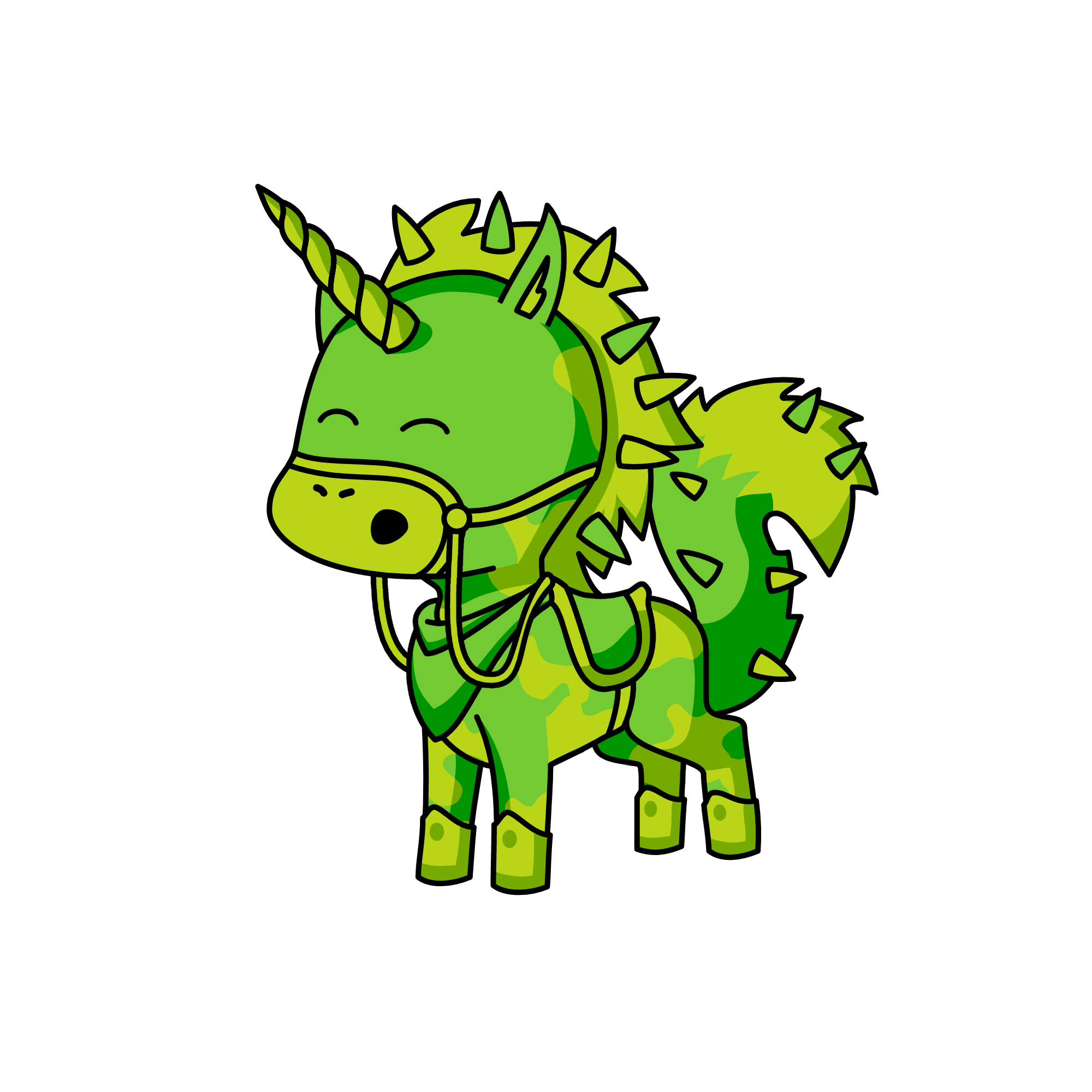 pokakon, the unicorn