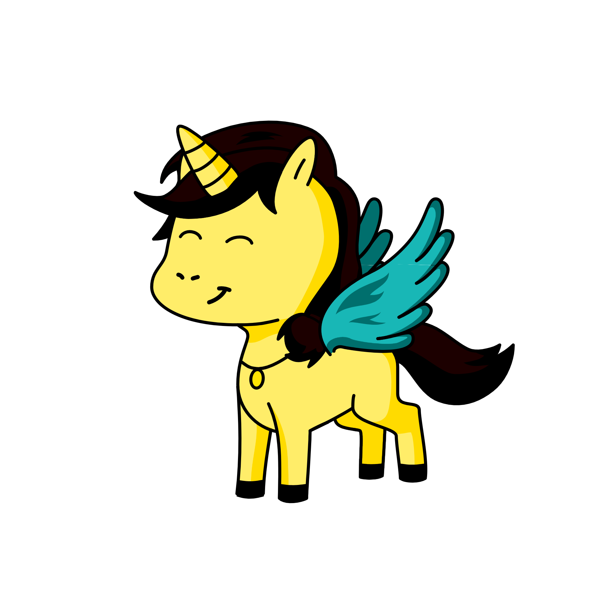 Princess Jasmine, the unicorn