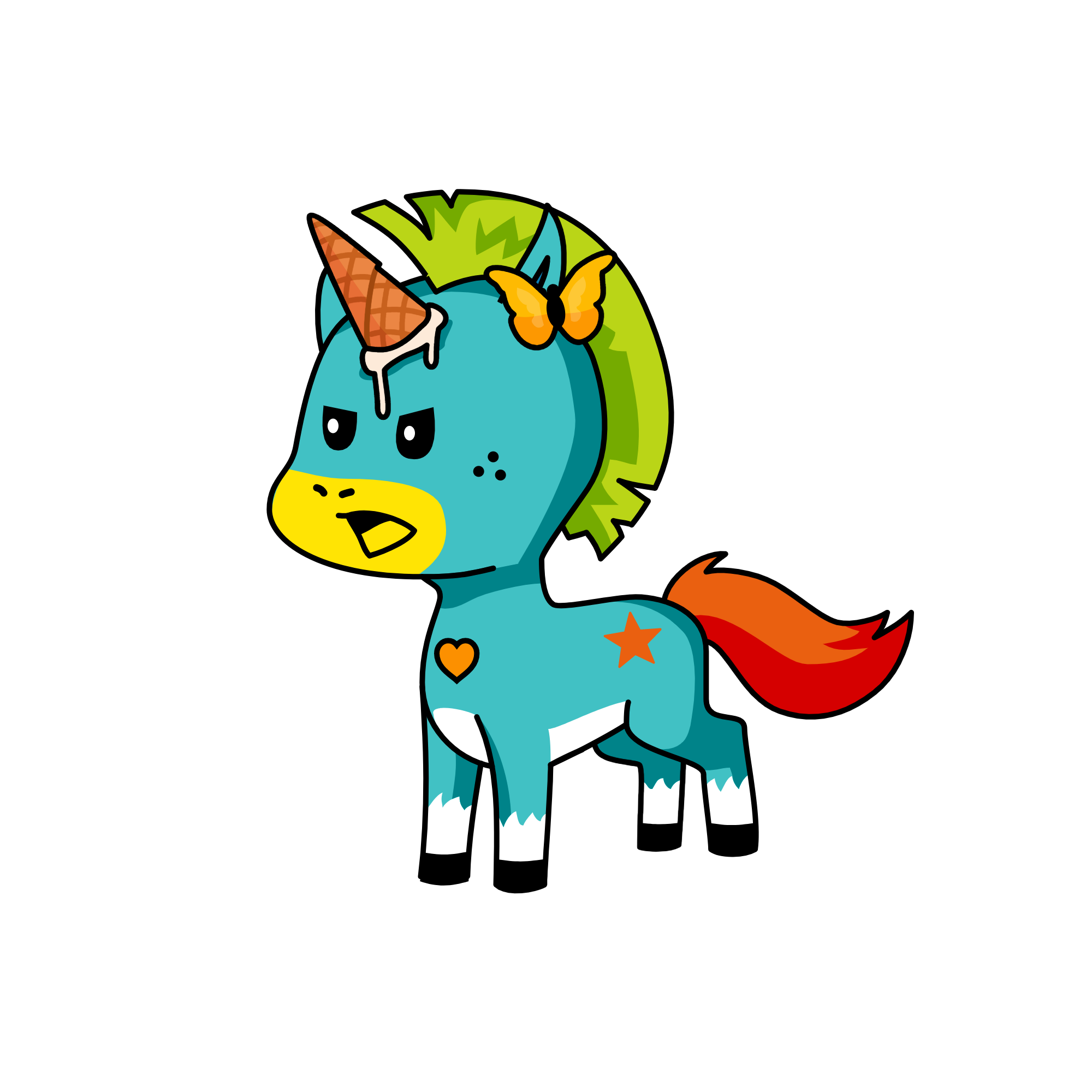 r, the unicorn