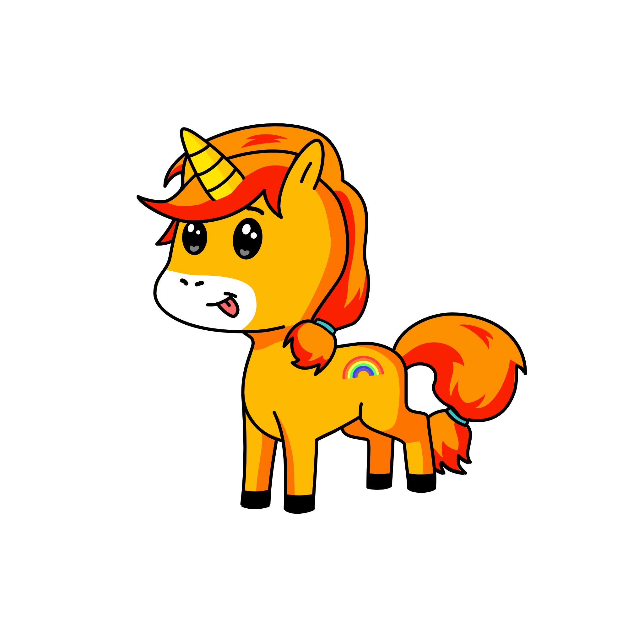 Fefe, the unicorn
