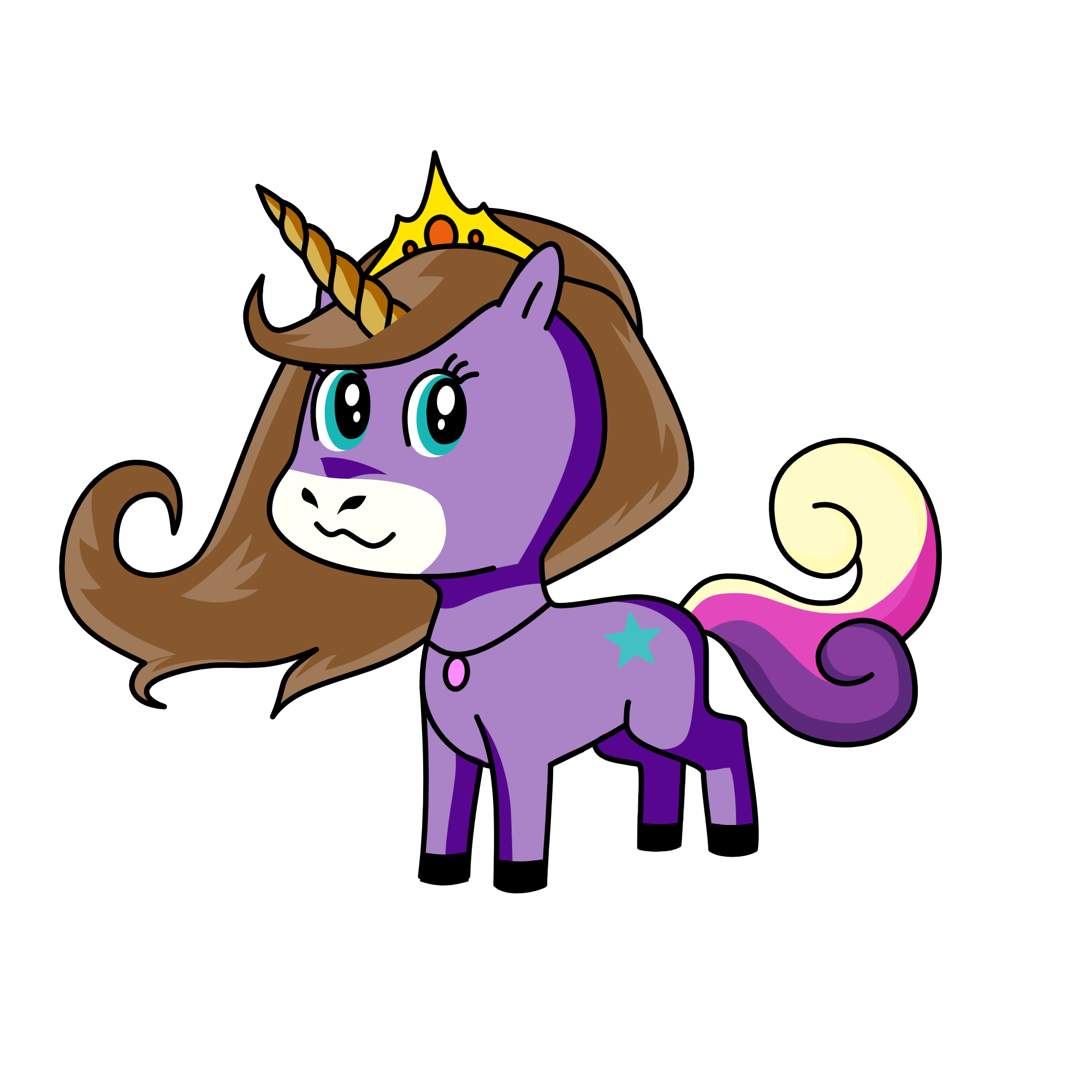 candy, the unicorn