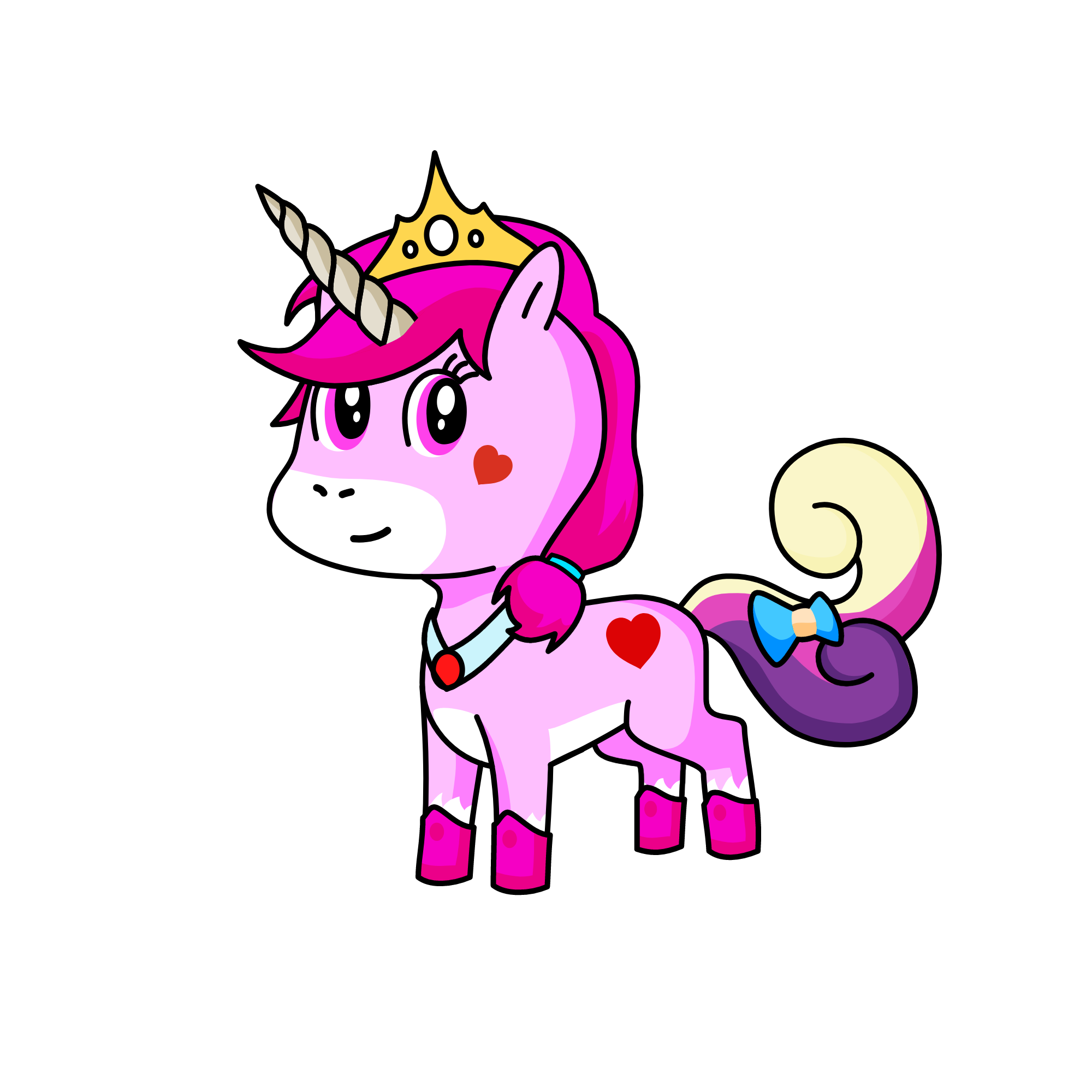 Amor, the unicorn
