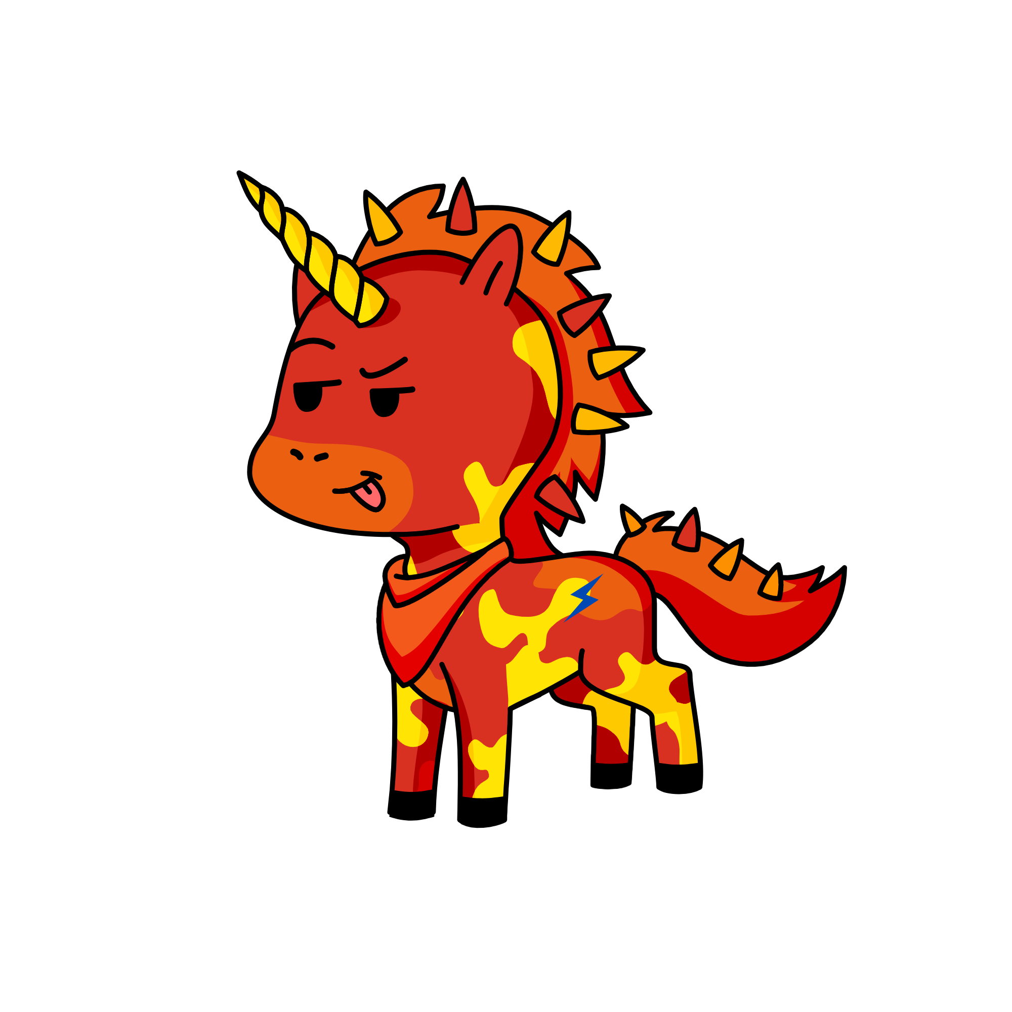 Anger, the unicorn