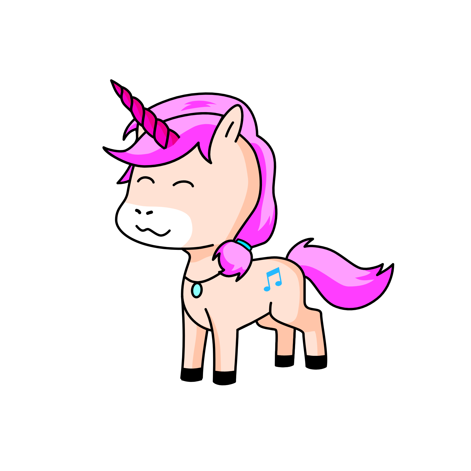 Harper, the unicorn