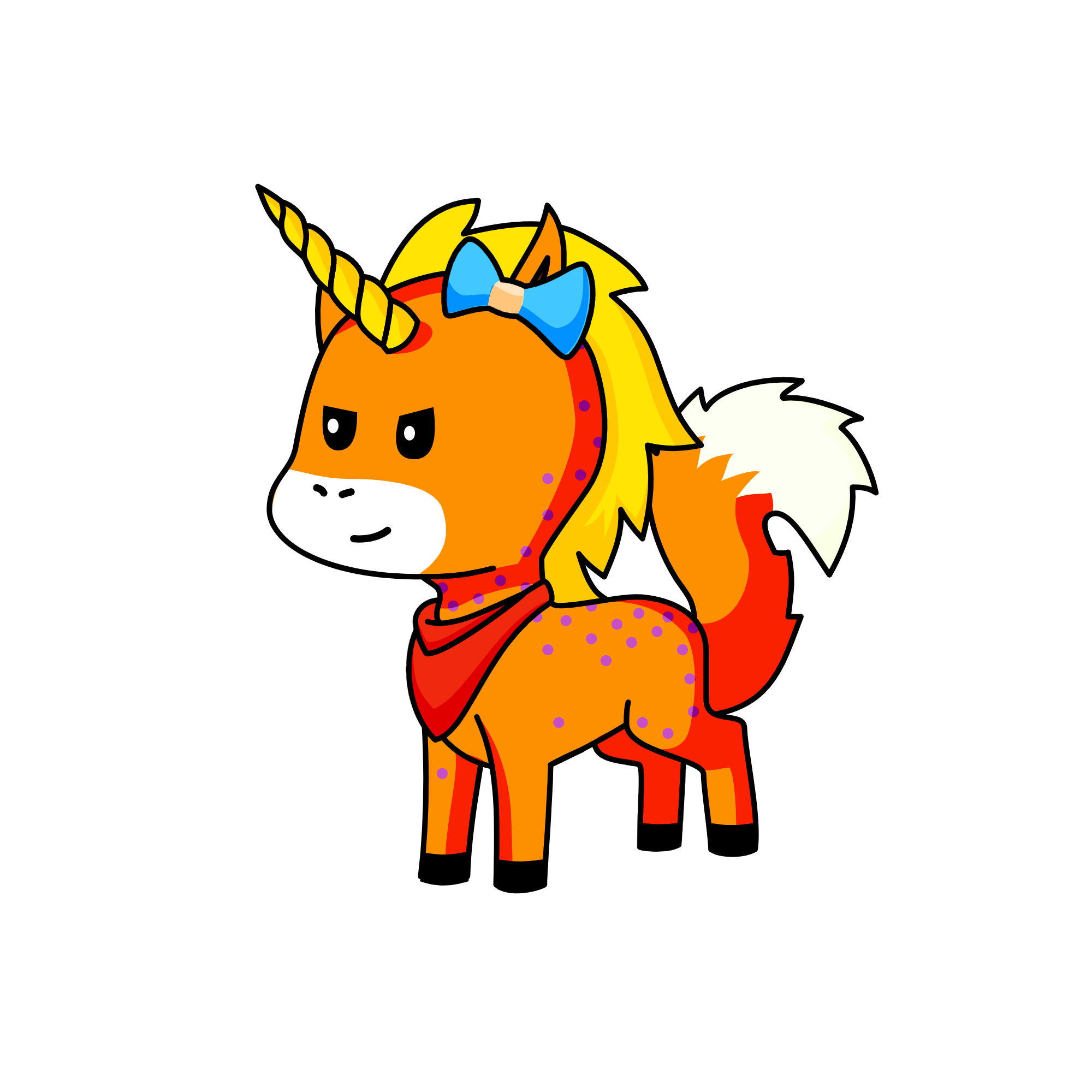 Foxucorn, the unicorn