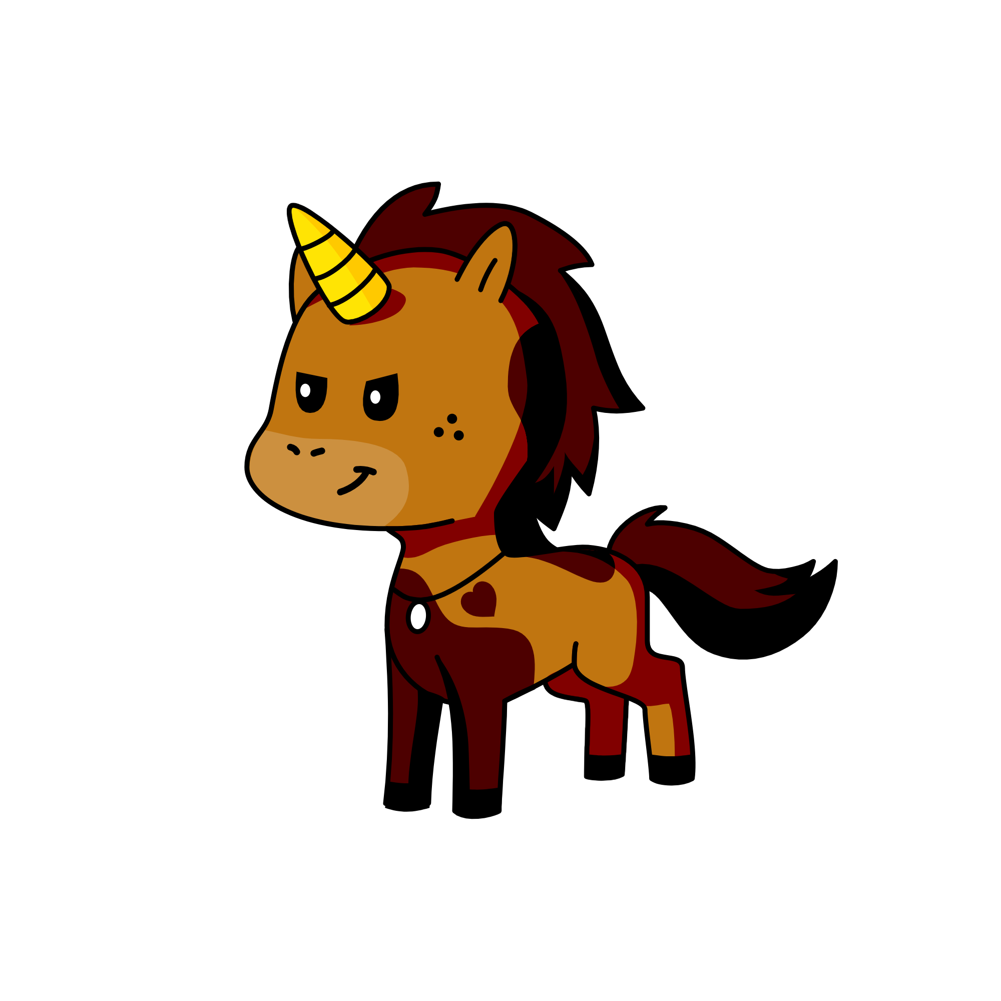 Chocolate, the unicorn