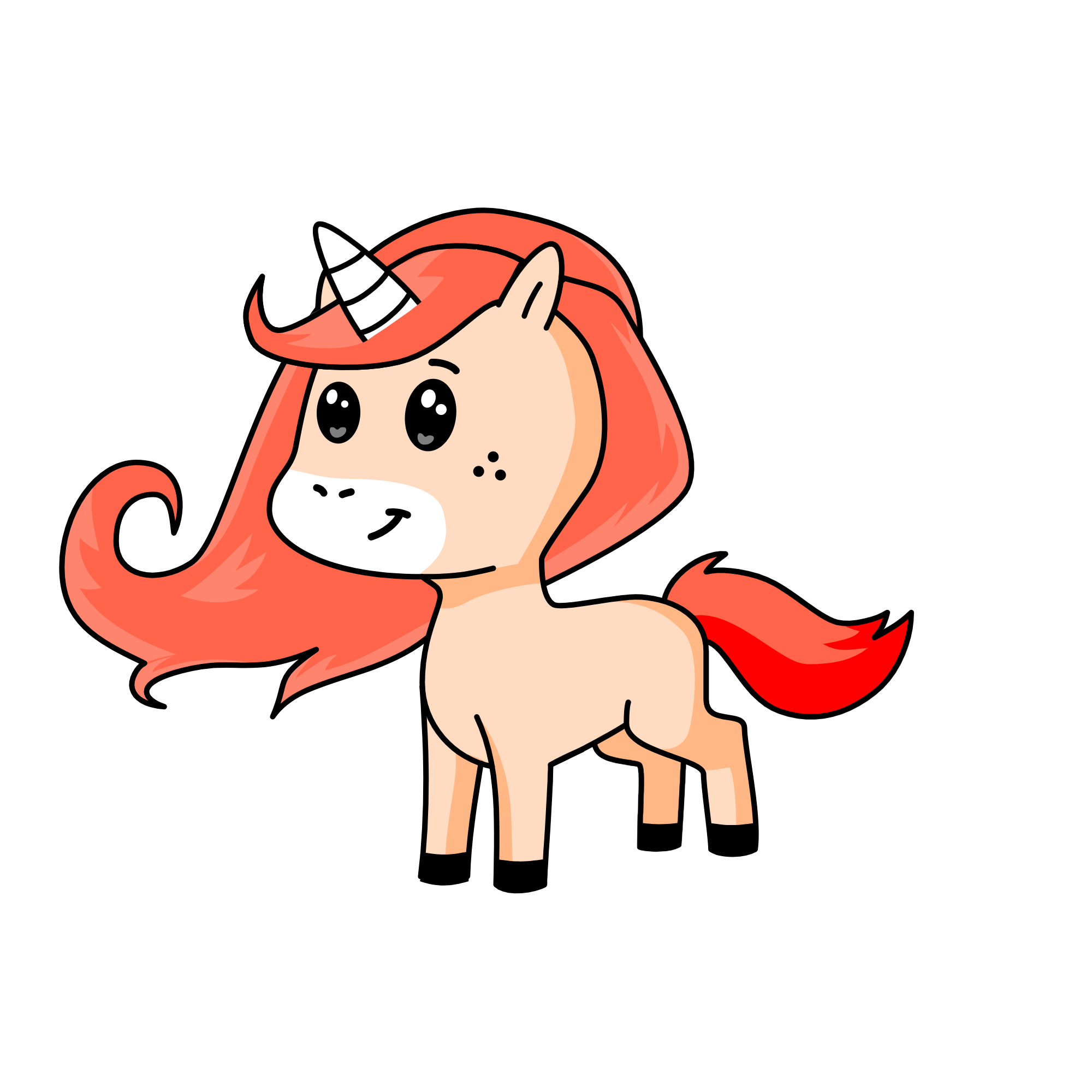 cozy corn, the unicorn