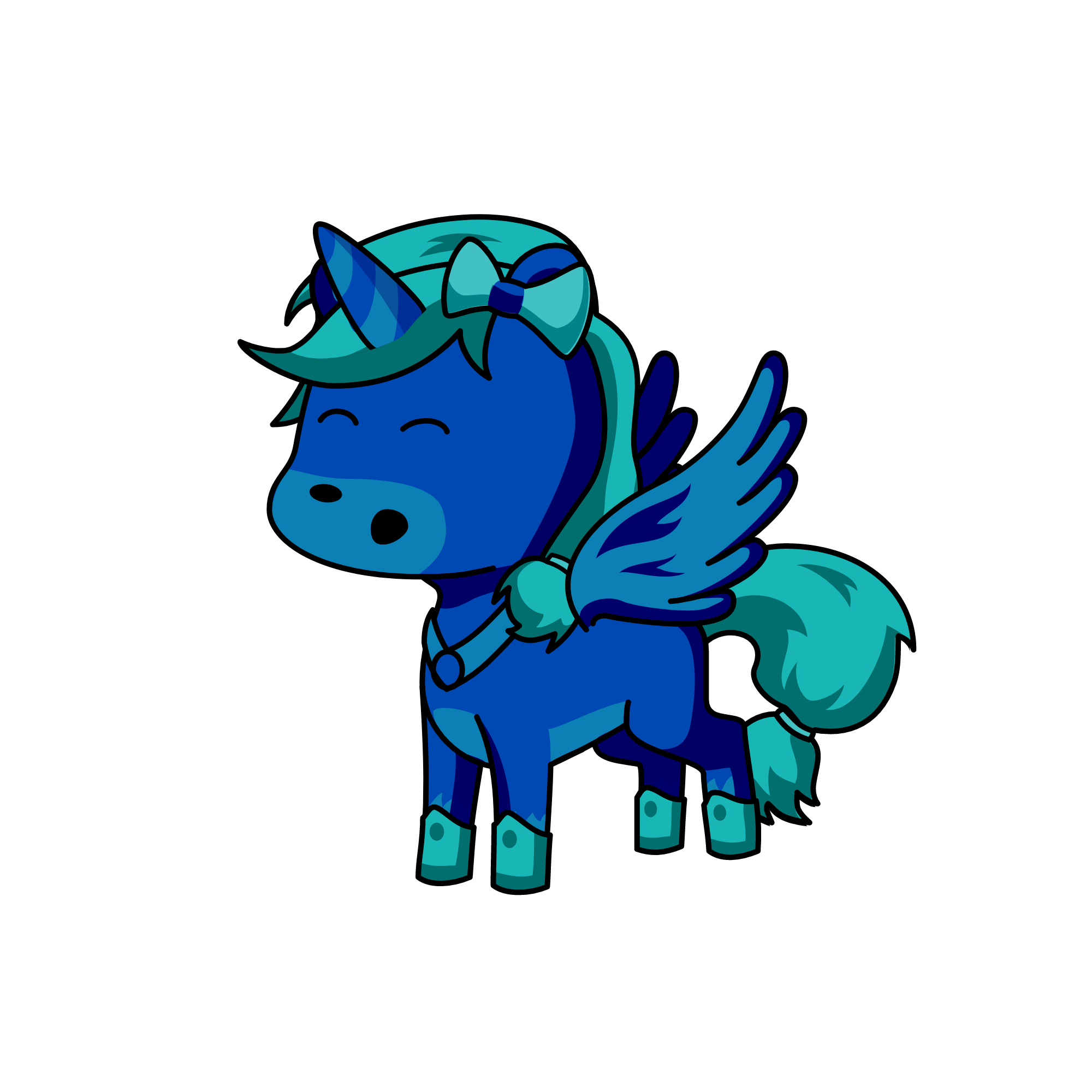 Sadness, the unicorn