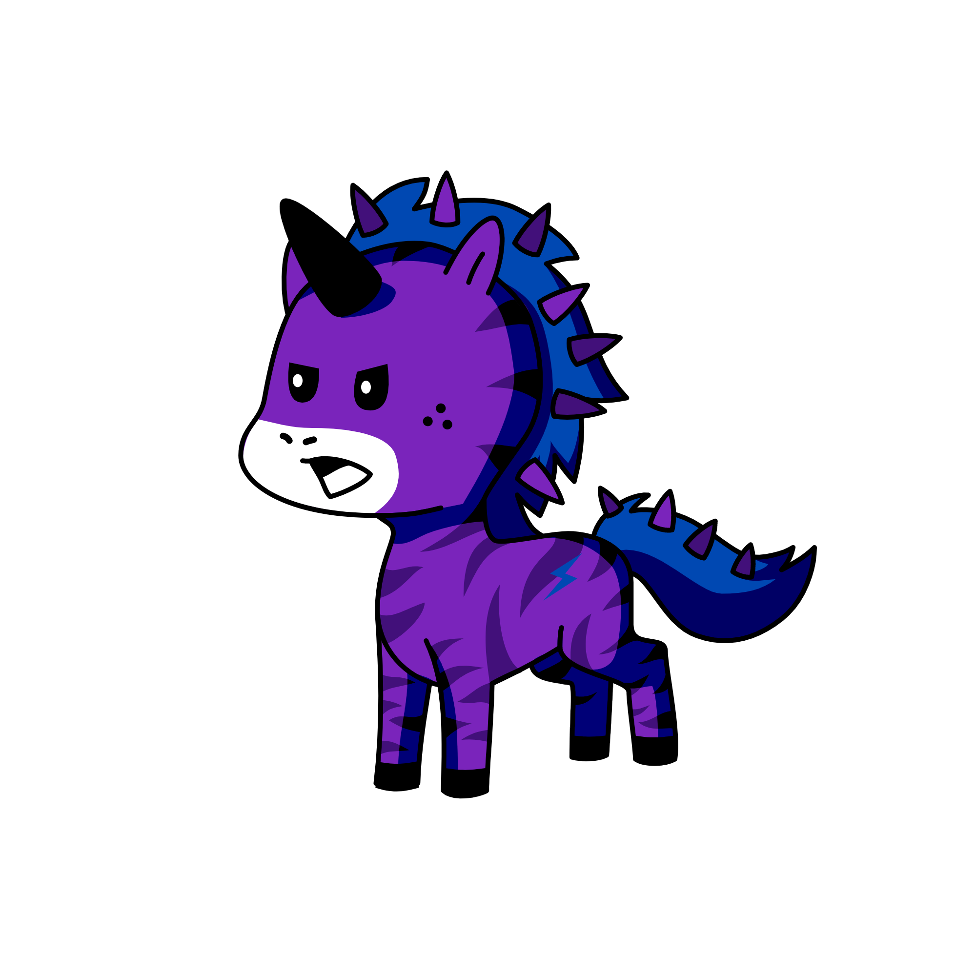 Midnight, the unicorn