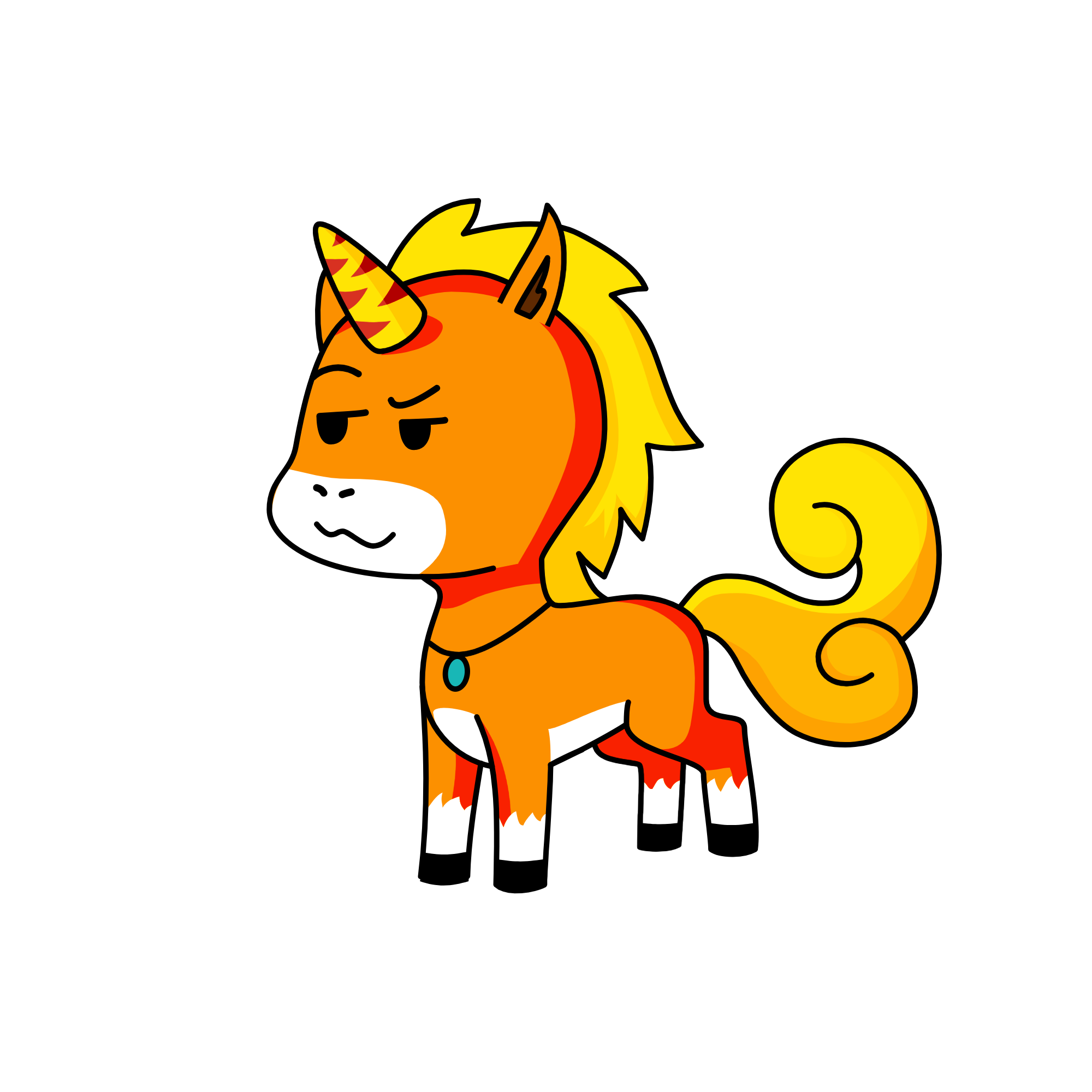 NARUTO PONYMOKI, the unicorn
